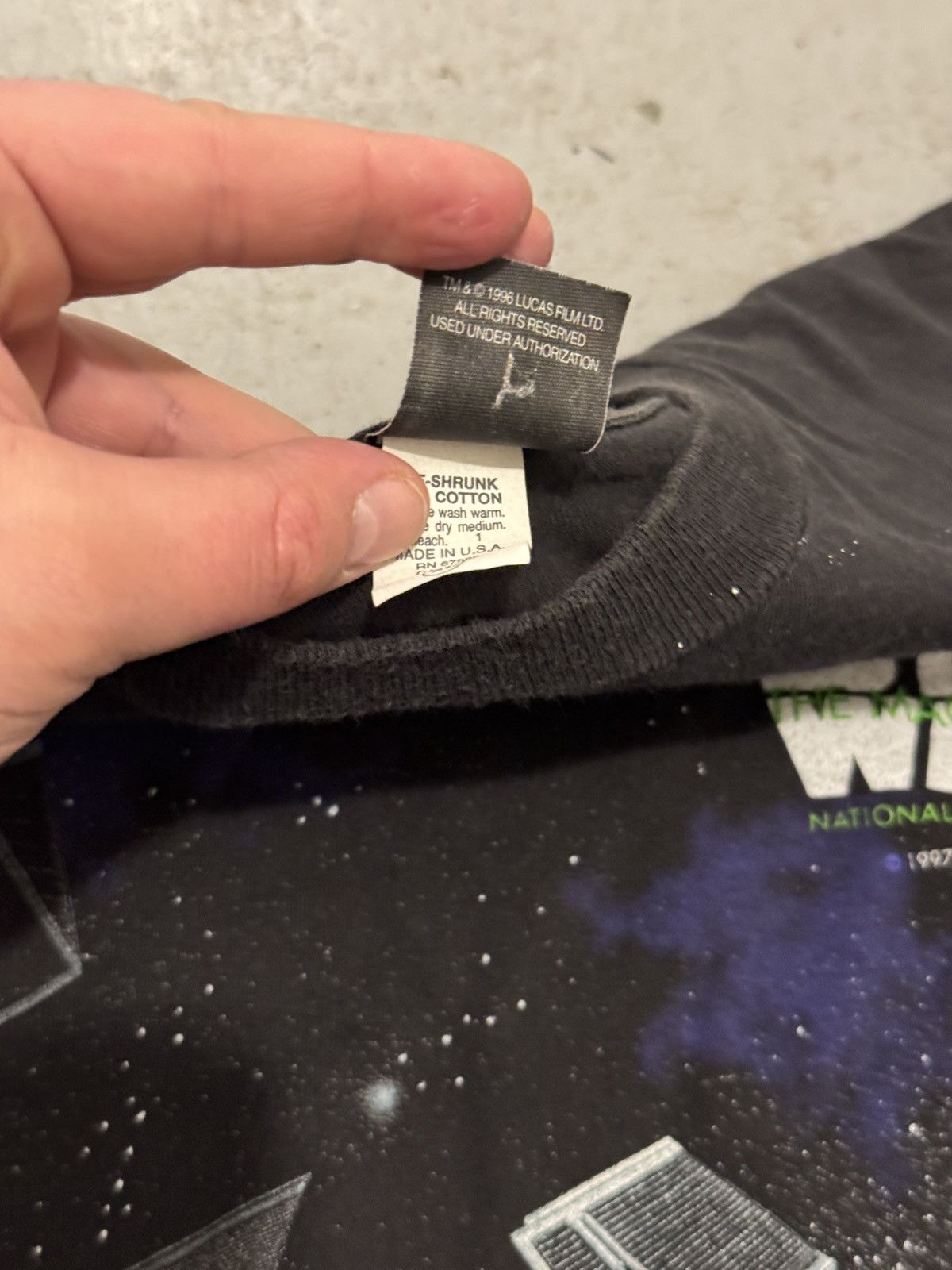 *RARE* 1997 STAR WARS SMITHSONIAN MUSEUM AOP DEATH STAR