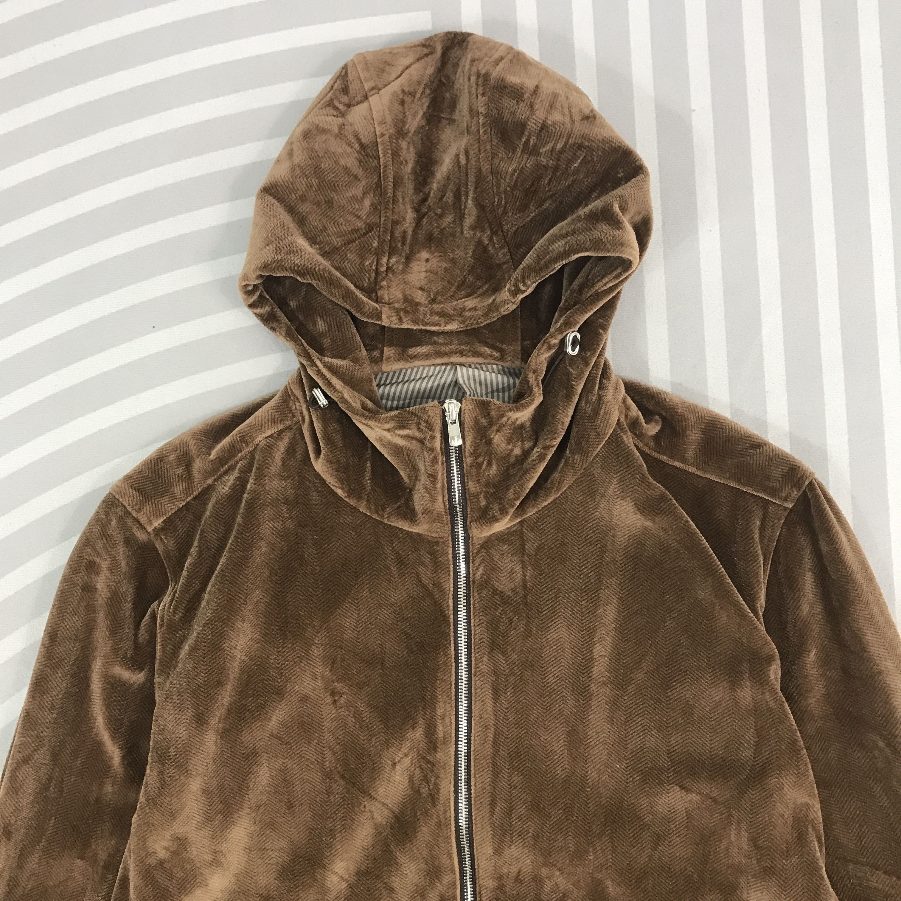 BIGI × Japanese Brand × Vintage Men's Bigi Brown hoodie zipper Jacket Size US XL / EU 56 / 4 - 2 Thumbnail