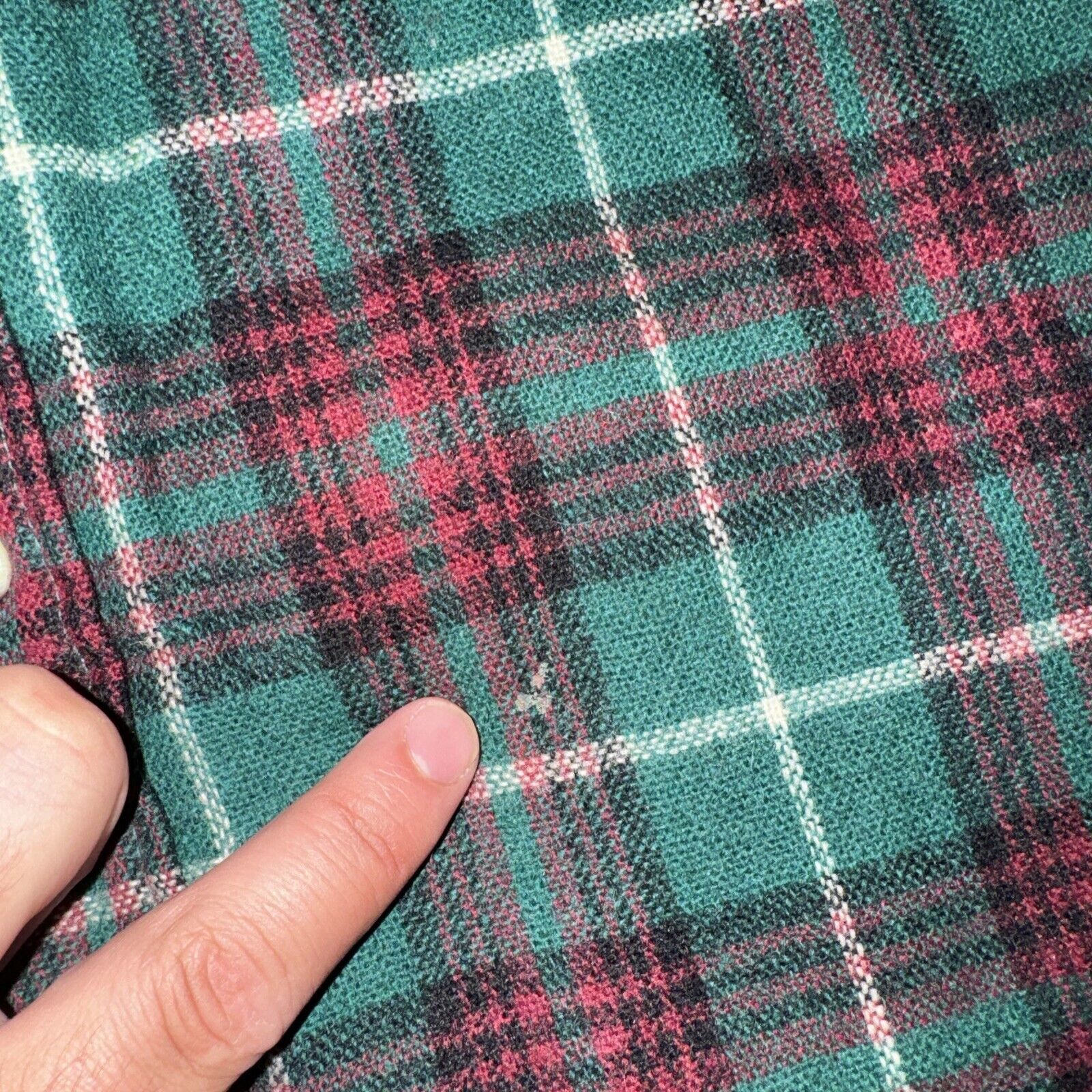 Japanese Brand × Vintage Vintage Briggs Plaid Shirt Flannel M 23x30 Made In Korea Size US M / EU 48-50 / 2 - 4 Thumbnail