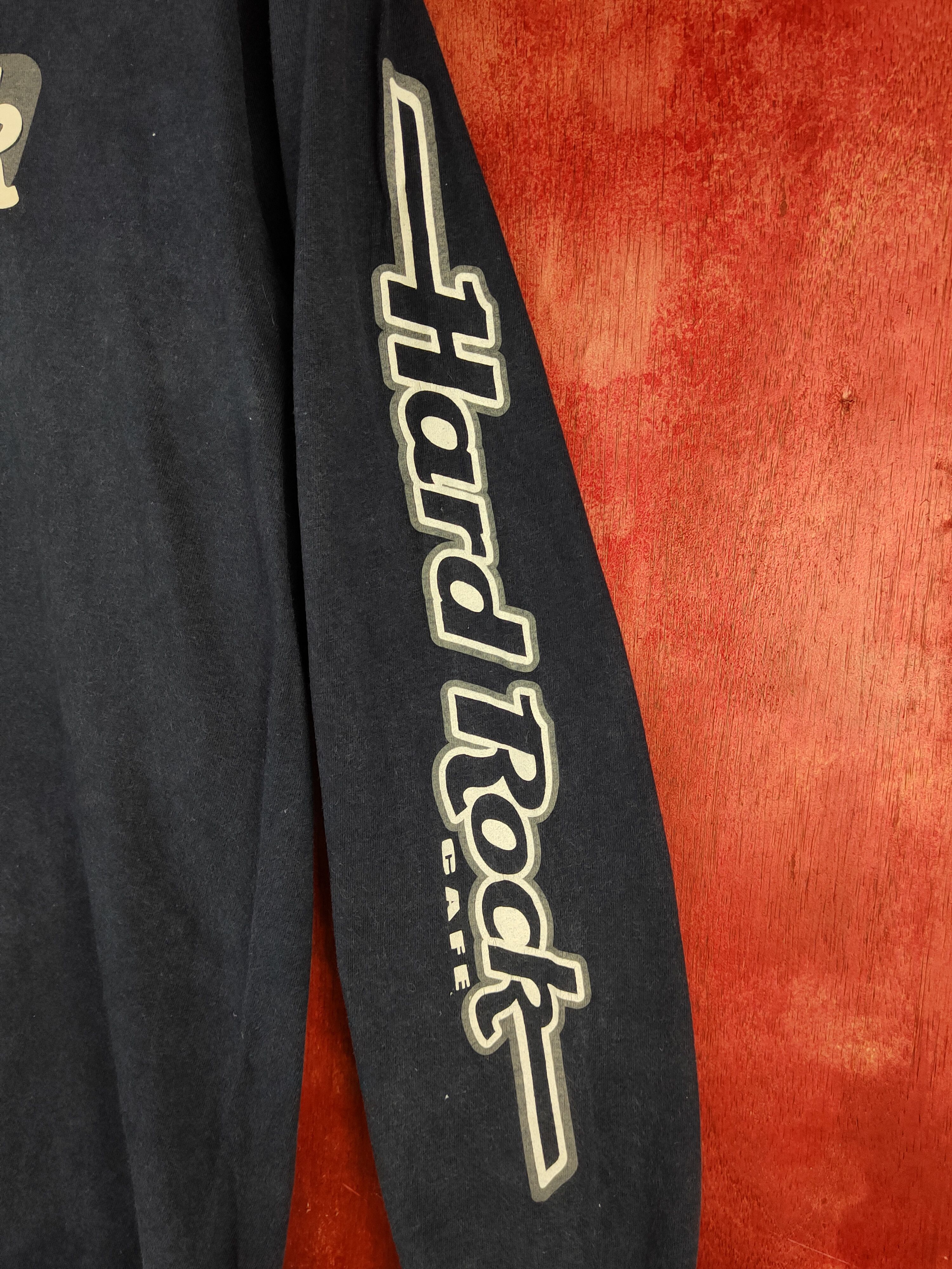Hard Rock Cafe Hard Rock Cafe Hollywood Dark Blue Shirts vintage #S1490 Size US M / EU 48-50 / 2 - 3 Thumbnail