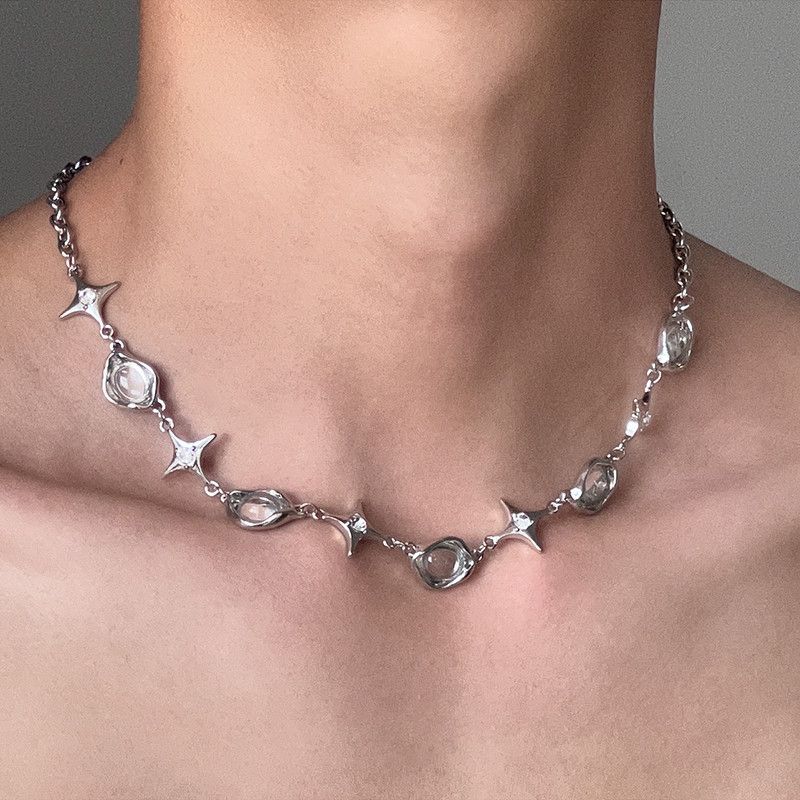 Other Dark STEAL! Y2K Chains Necklace Chain Size ONE SIZE - 2 Thumbnail
