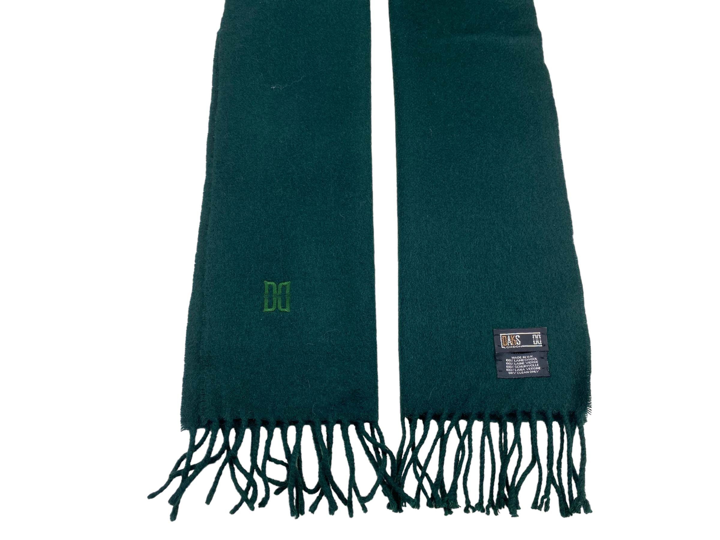 DAKS × Vintage Daks London scarf Pure Lambswool Vintage Scarves Size ONE SIZE - 7 Thumbnail