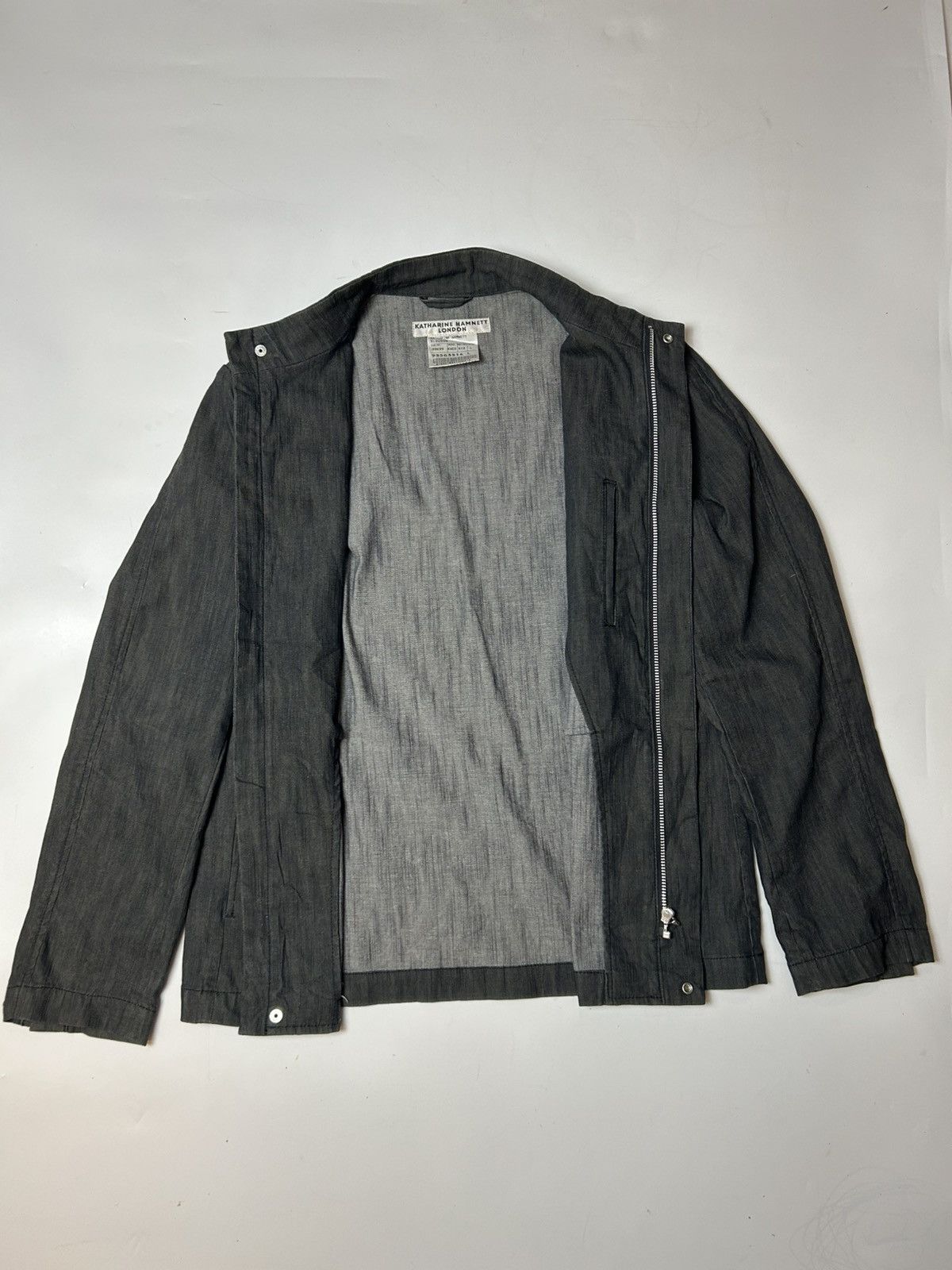 Katharine Hamnett London KATHARINE HAMNETT LONDON ZIPPER JACKET Size L / US 10 / IT 46 - 3 Thumbnail