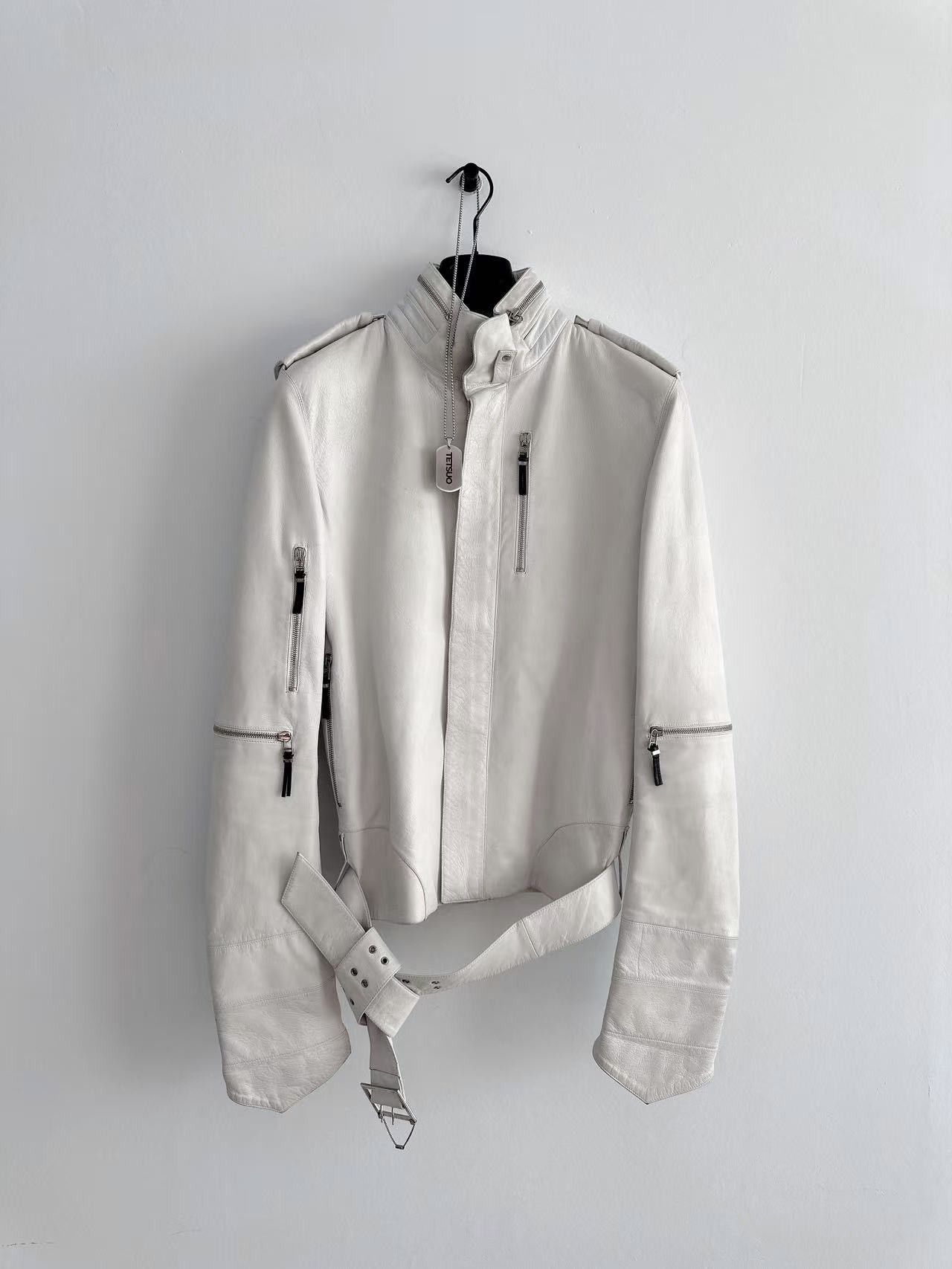 Dior Dior homme SS03 Follow Me Biker jacket Size US M / EU 48-50 / 2 - 1 Thumbnail