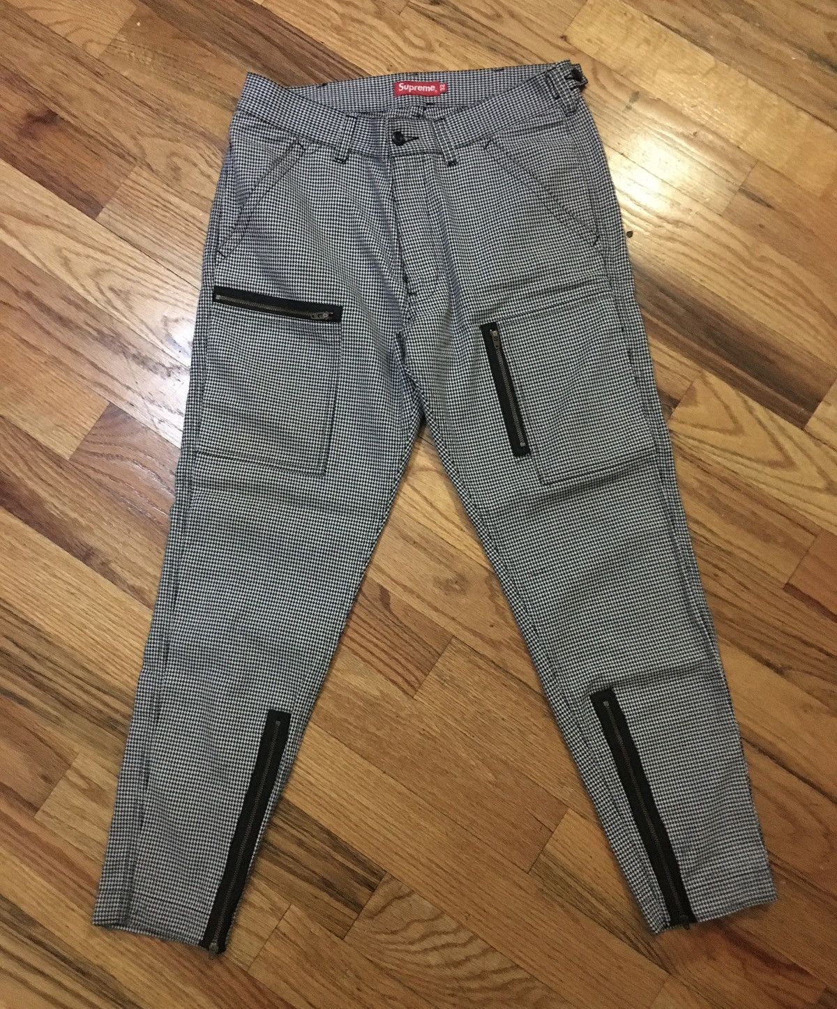 Supreme Supreme Houndstooth Flight Pants Size 32 Size US 32 / EU 48 - 1 Thumbnail
