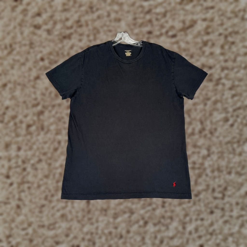Ralph Lauren Nike Polo Ralph Lauren Shirt Adult Large Black Short Sleeve Crew Neck Cotton Read Size US L / EU 52-54 / 3 - 1 Thumbnail