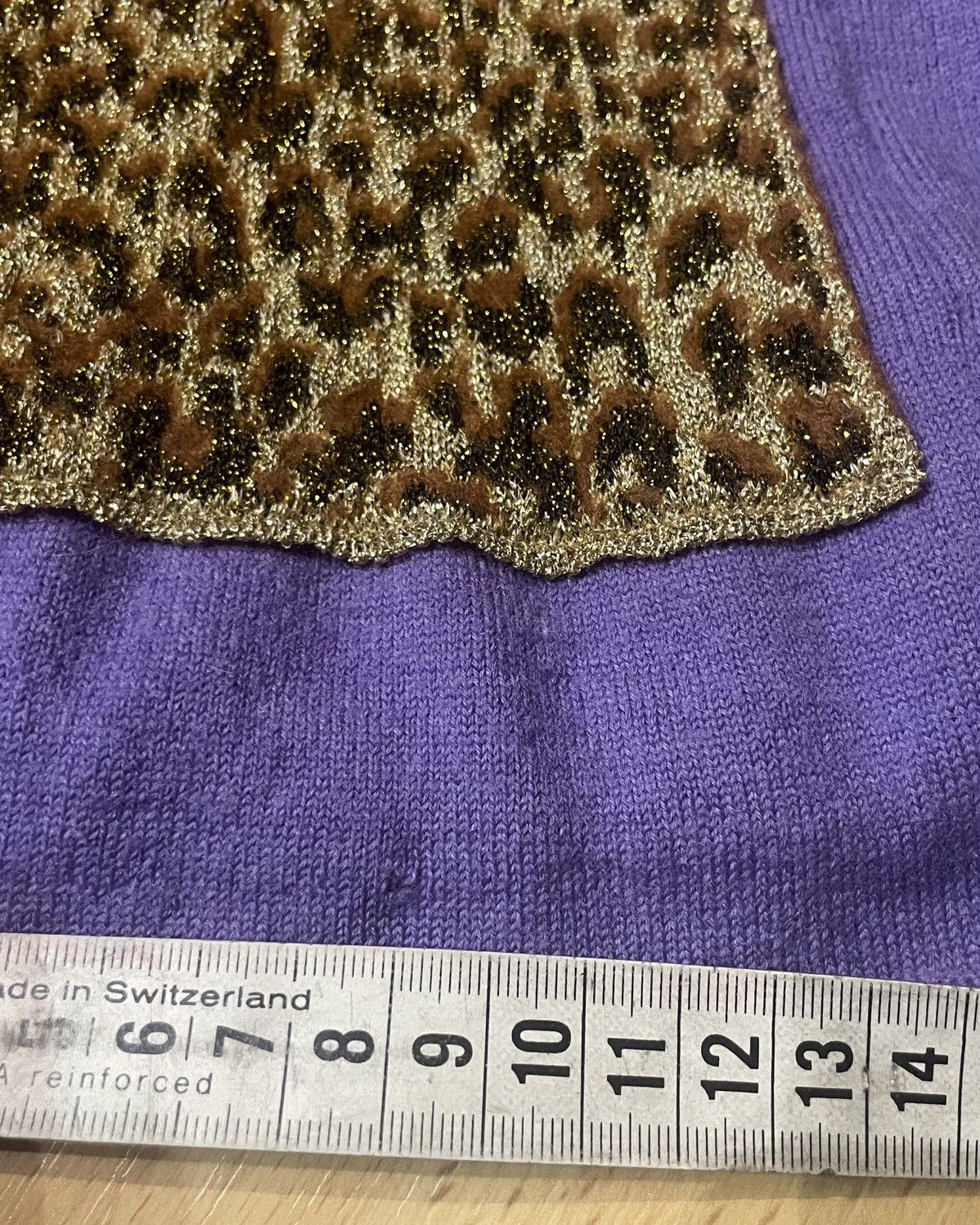 Comme des Garcons COMME des GARÇONS HOMME PLUS leopard knit cheetah sweater Size US S / EU 44-46 / 1 - 6 Thumbnail