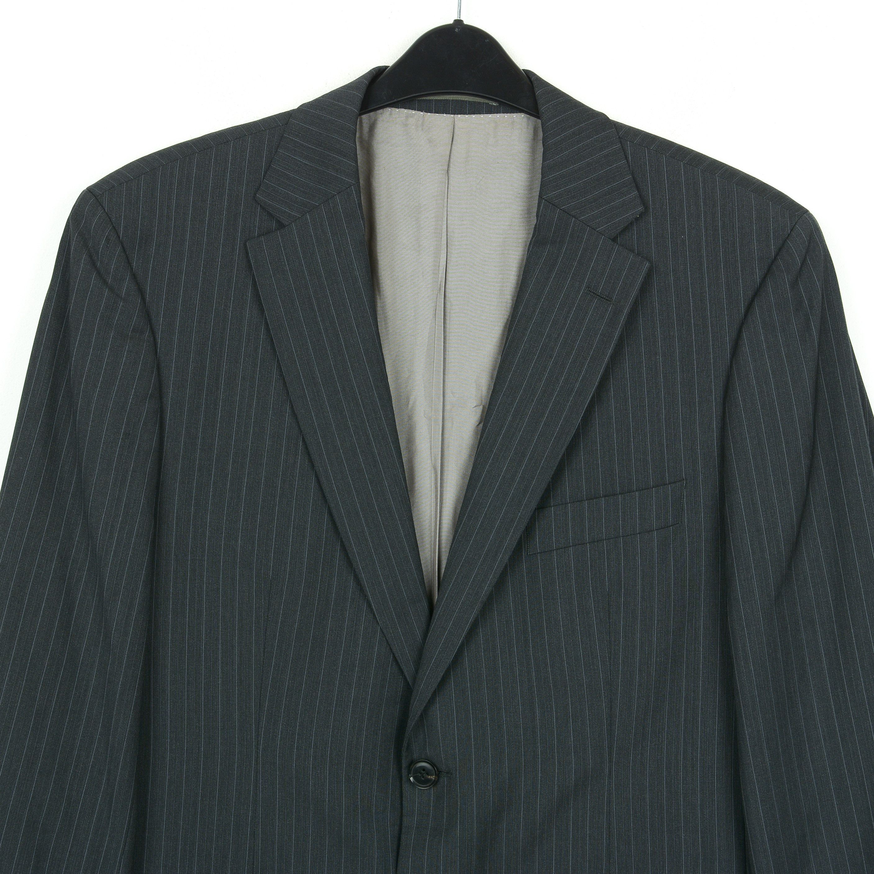 Hugo Boss Pasolini/Movie Wool Men Pinstriped Blazer Jacket EU 52 Coat Size 42R - 3 Thumbnail