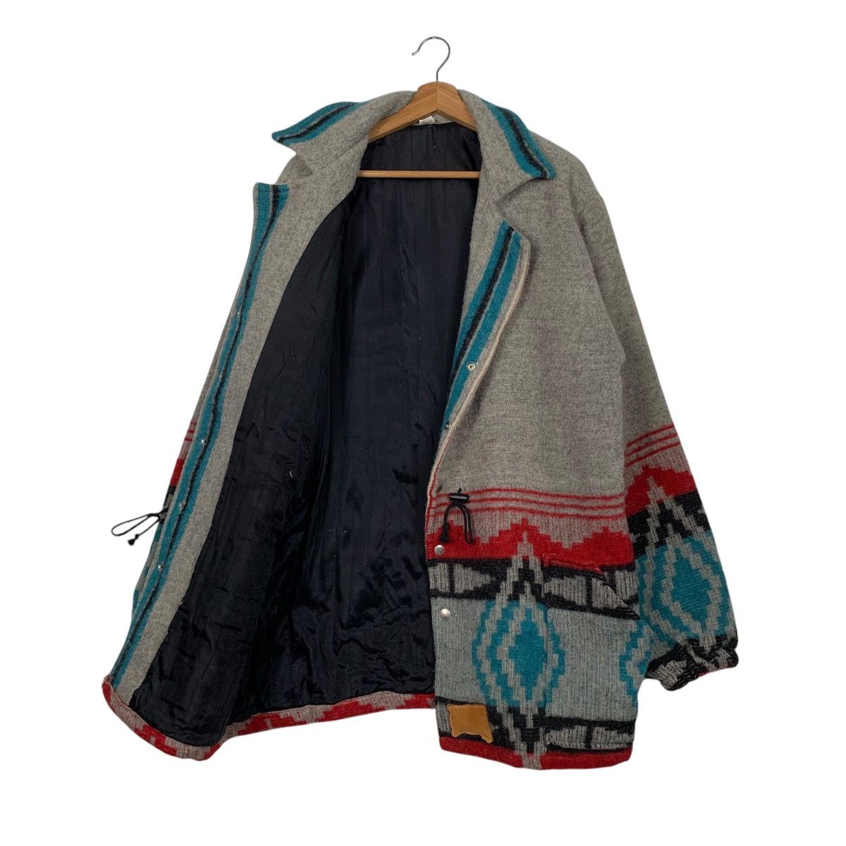 Vintage Vintage Wa Kina Aztech Navajo Wool Jacket Made In USA Size US L / EU 52-54 / 3 - 9 Thumbnail
