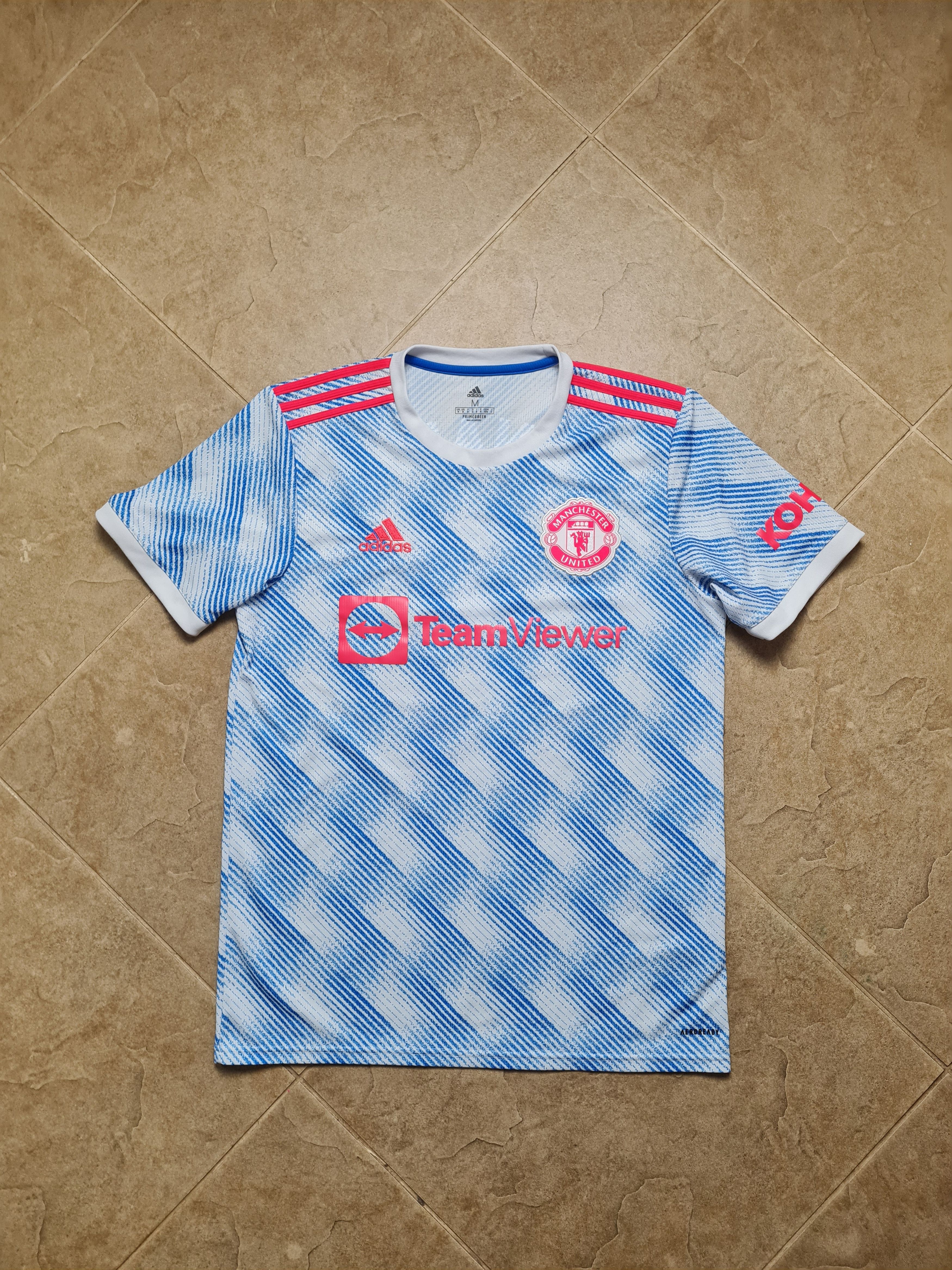 Adidas NWT Adidas Manchester United Kit Soccer Jersey Ronaldo # 7 Size US M / EU 48-50 / 2 - 3 Thumbnail