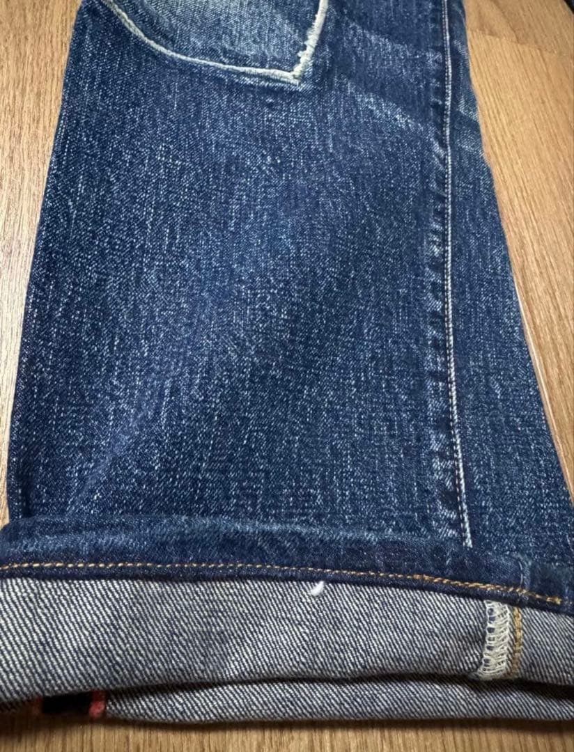 Kapital KAPITAL Patchwork Buckle-Back Denim with Red Selvedge Size US 26 / EU 42 - 7 Thumbnail