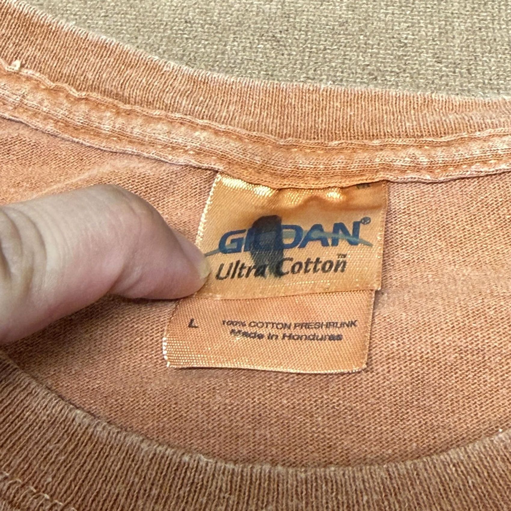 Gildan Gildan Kauai Hawaiian Shirt Mens Large Brown Lava Rock Souvenir Tee Hawaii Size US L / EU 52-54 / 3 - 7 Thumbnail