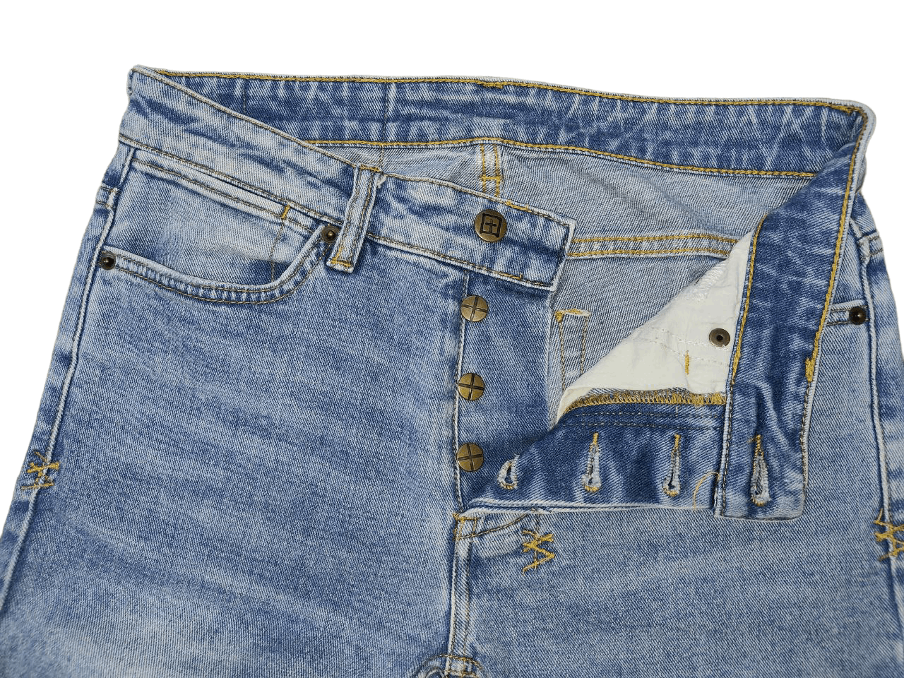 Ksubi Ksubi Distressed Skinny Denim Size 29" - 4 Thumbnail