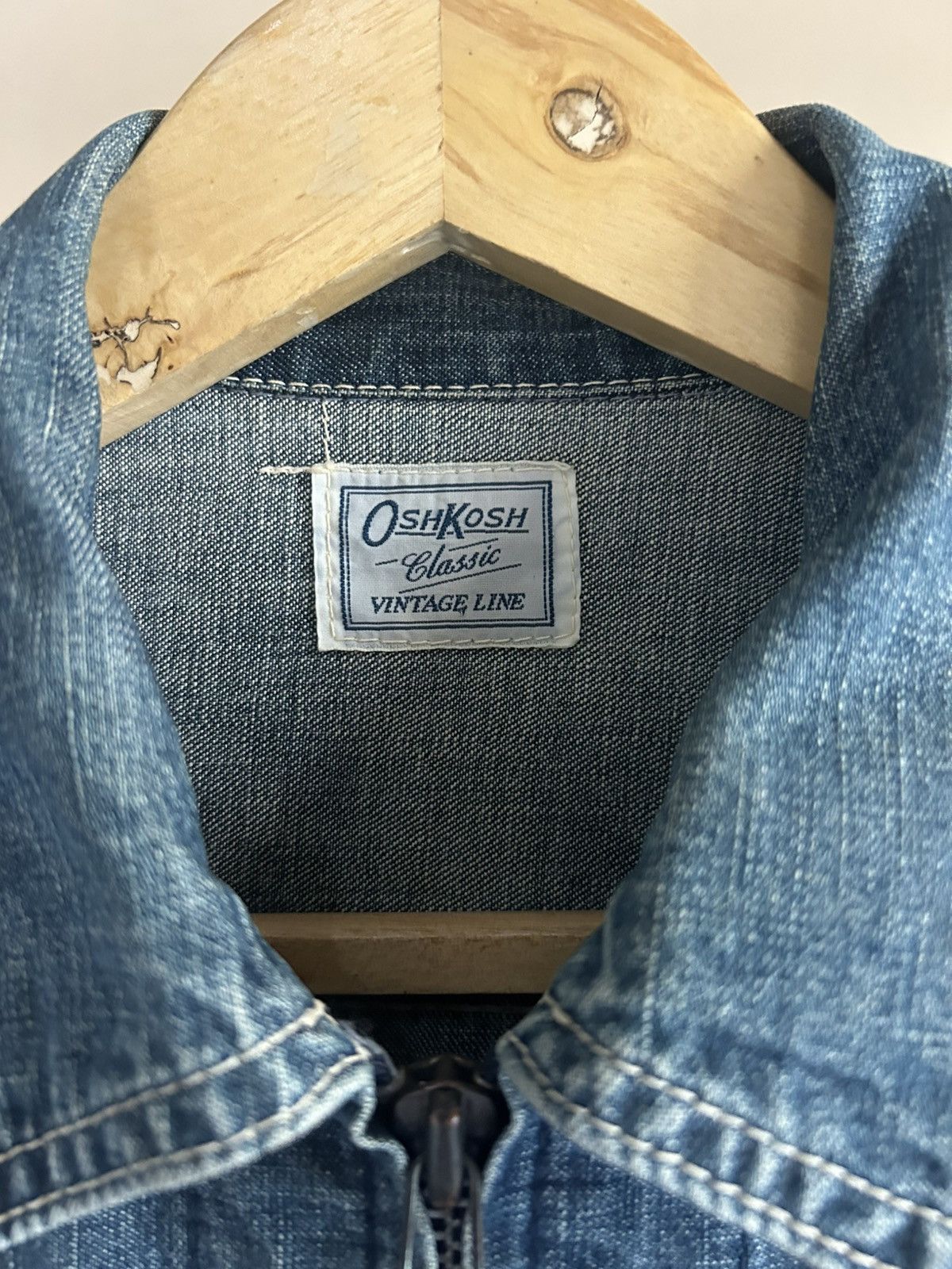 Oshkosh Oshkosh Classic Lot 1082 Denim Jacket Size US S / EU 44-46 / 1 - 4 Thumbnail