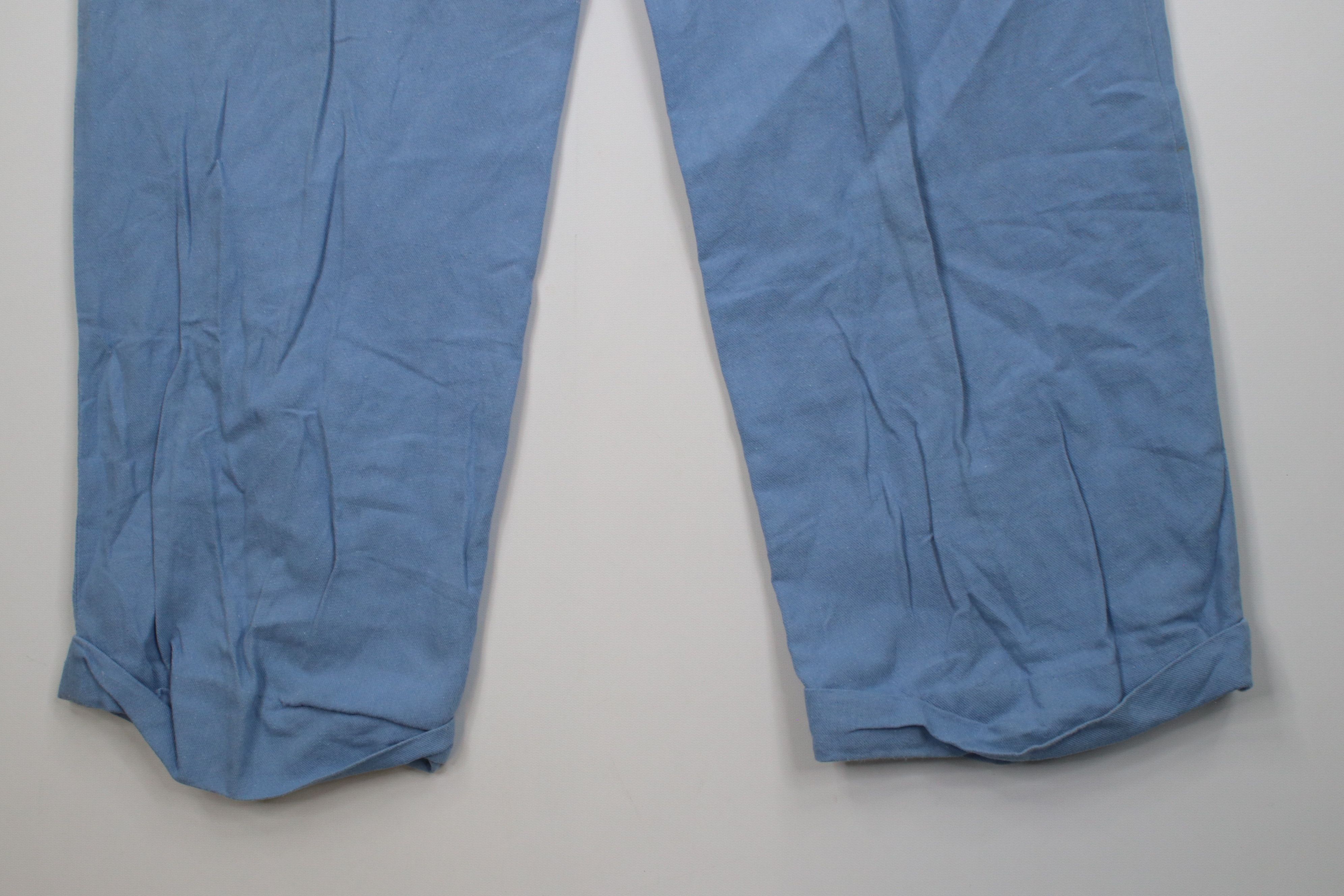 Vintage Vintage 90s Streetwear Flannel Linen Wide Leg Chino Pants Size US 36 / EU 52 - 16 Thumbnail
