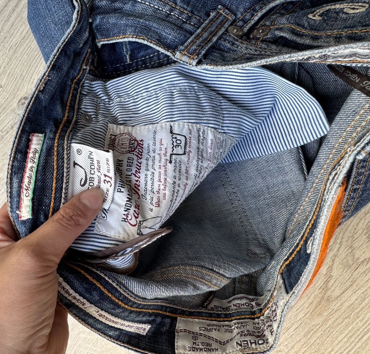 Jacob Cohen Classic premium denim from Jacob Cohen Size US 31 - 10 Thumbnail