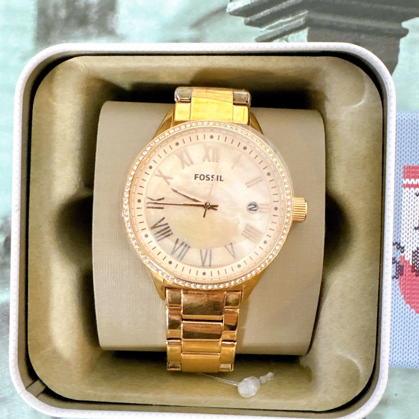 Fossil Fossil BQ3210 Blythe Rose Gold Stainless Steel Watch Size ONE SIZE - 2 Thumbnail