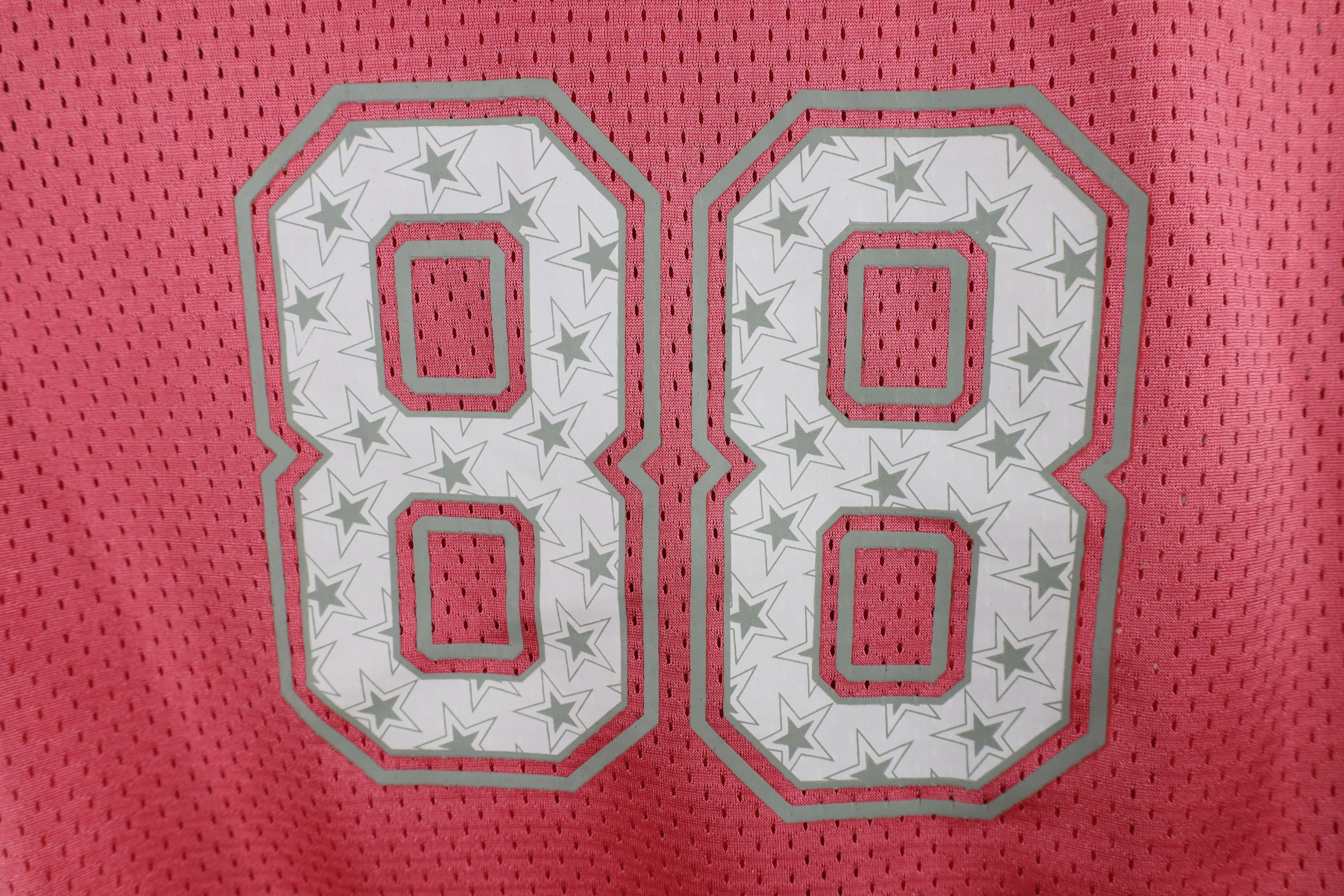 Reebok × Vintage Vintage Reebok Dallas Cowboys Football Jersey Pink #88 Size XXL / US 16-18 / IT 52-54 - 14 Thumbnail