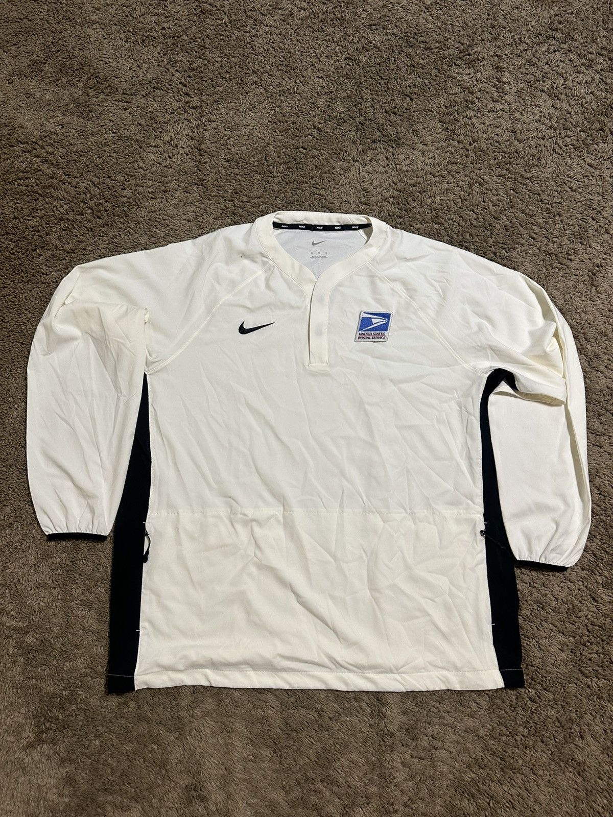 Nike Vintage Nike USPS windbreaker pullover shirt 00s size xl Size US XL / EU 56 / 4 - 1 Thumbnail