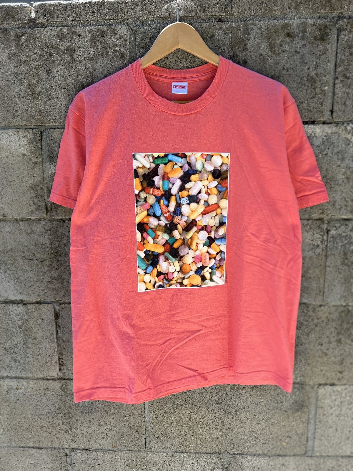 Supreme Supreme Michael Jackson Tee Bright Coral | Grailed