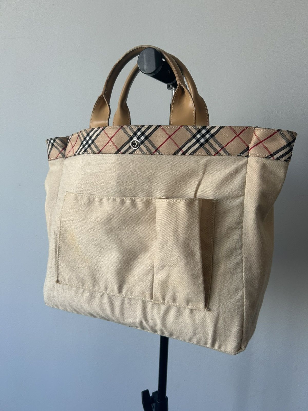Burberry Vintage tote bag blue label Burberry Size ONE SIZE - 24 Thumbnail