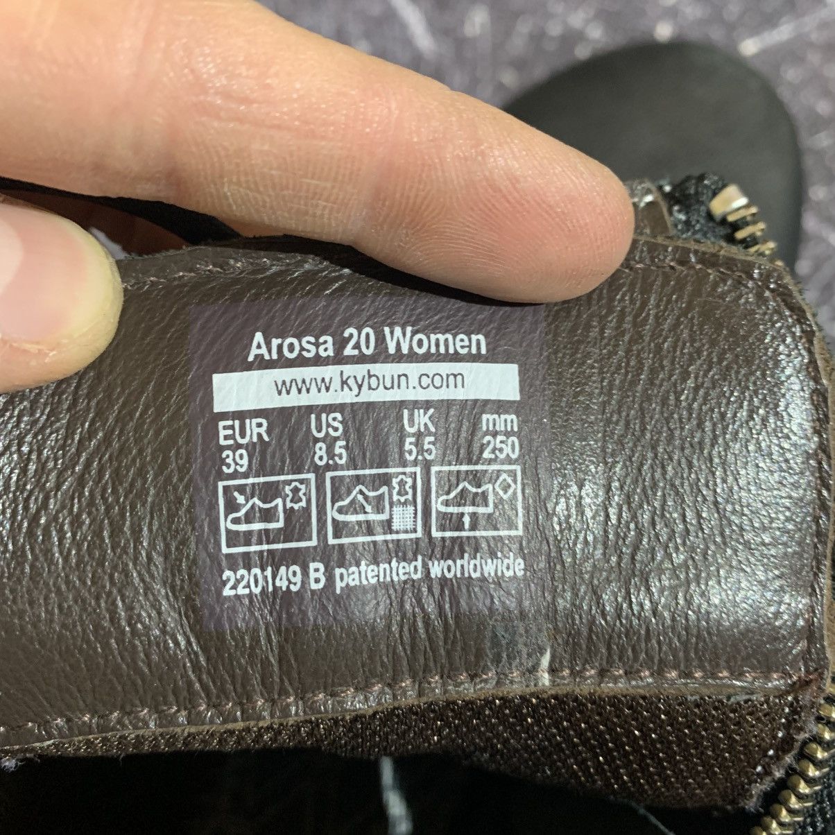 Kybun KyBun Arosa 20 Women’s Leather Boots Size 39 IT 8.5 US 25 cm Size US 9 / IT 39 - 12 Thumbnail