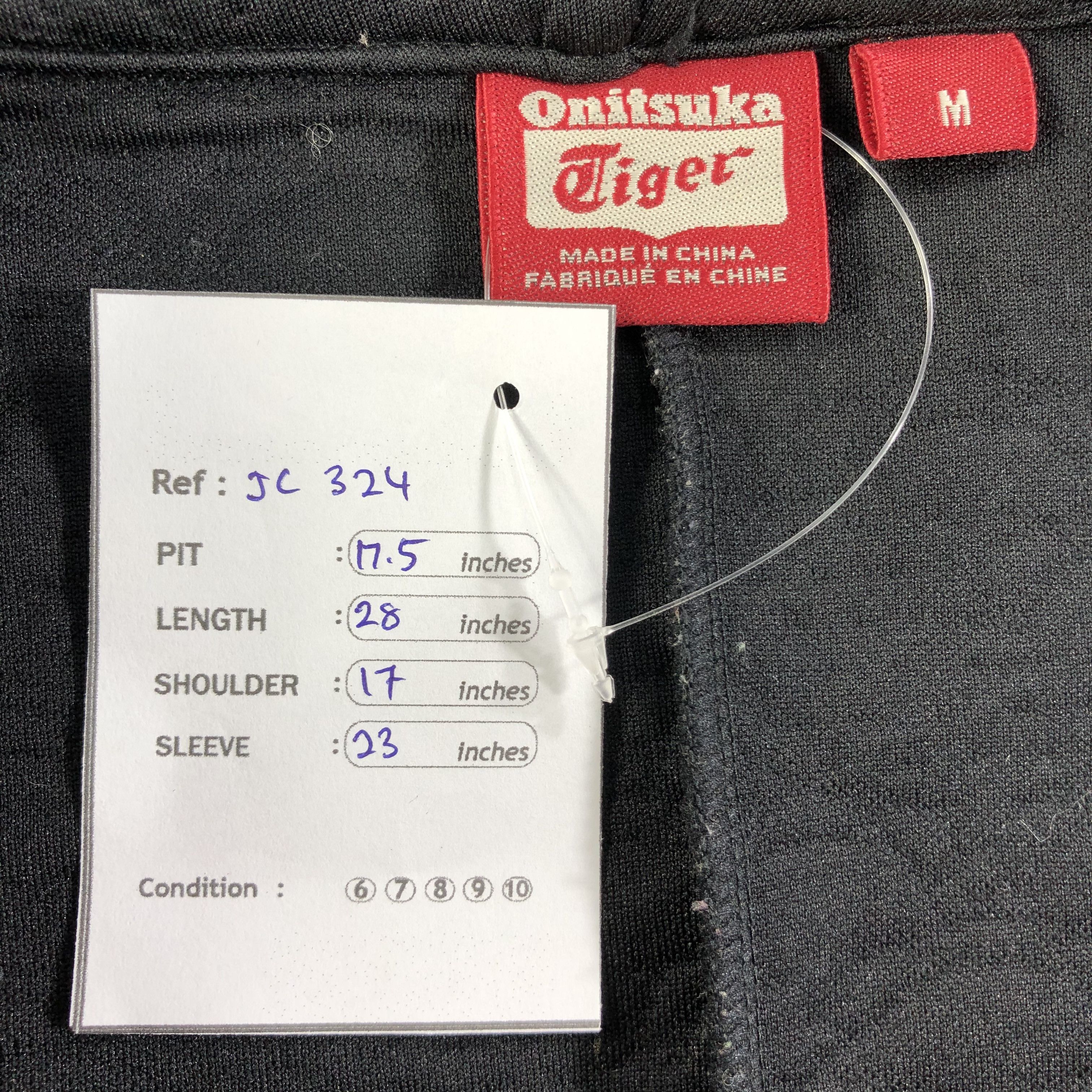 Onitsuka Tiger Onitsuka Tiger Black Parka Coat Jacket -JC324 Size US S / EU 44-46 / 1 - 8 Thumbnail