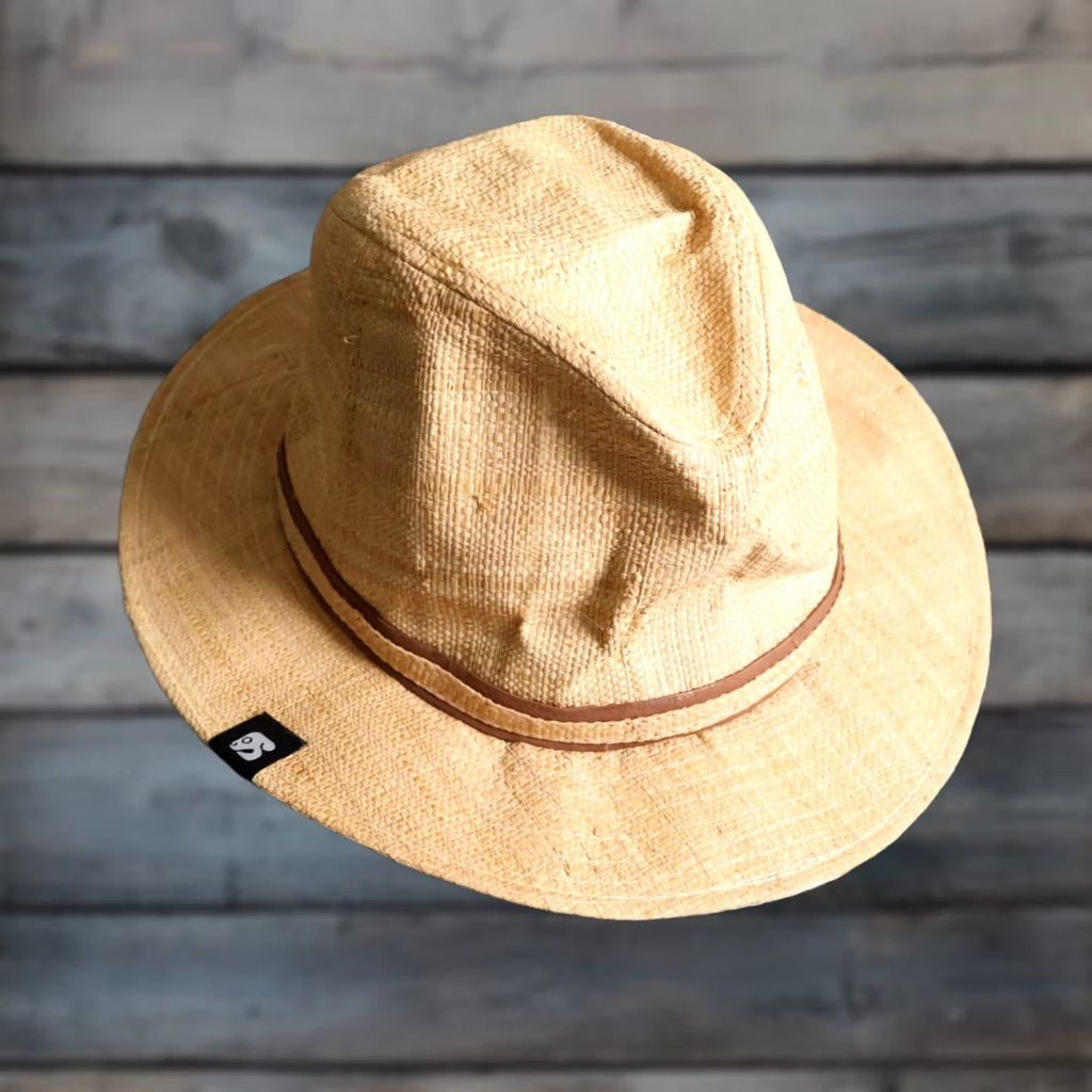 Vintage VINTAGE Scala Panama Hat Men Medium Beige Straw Packable Handmade Retro VTG Hat Size ONE SIZE - 1 Thumbnail