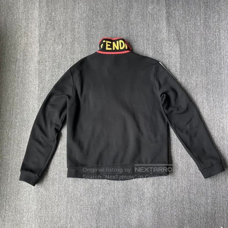 Fendi Fendi Black magic tape logo zipper jacket Size US M / EU 48-50 / 2 - 2 Thumbnail