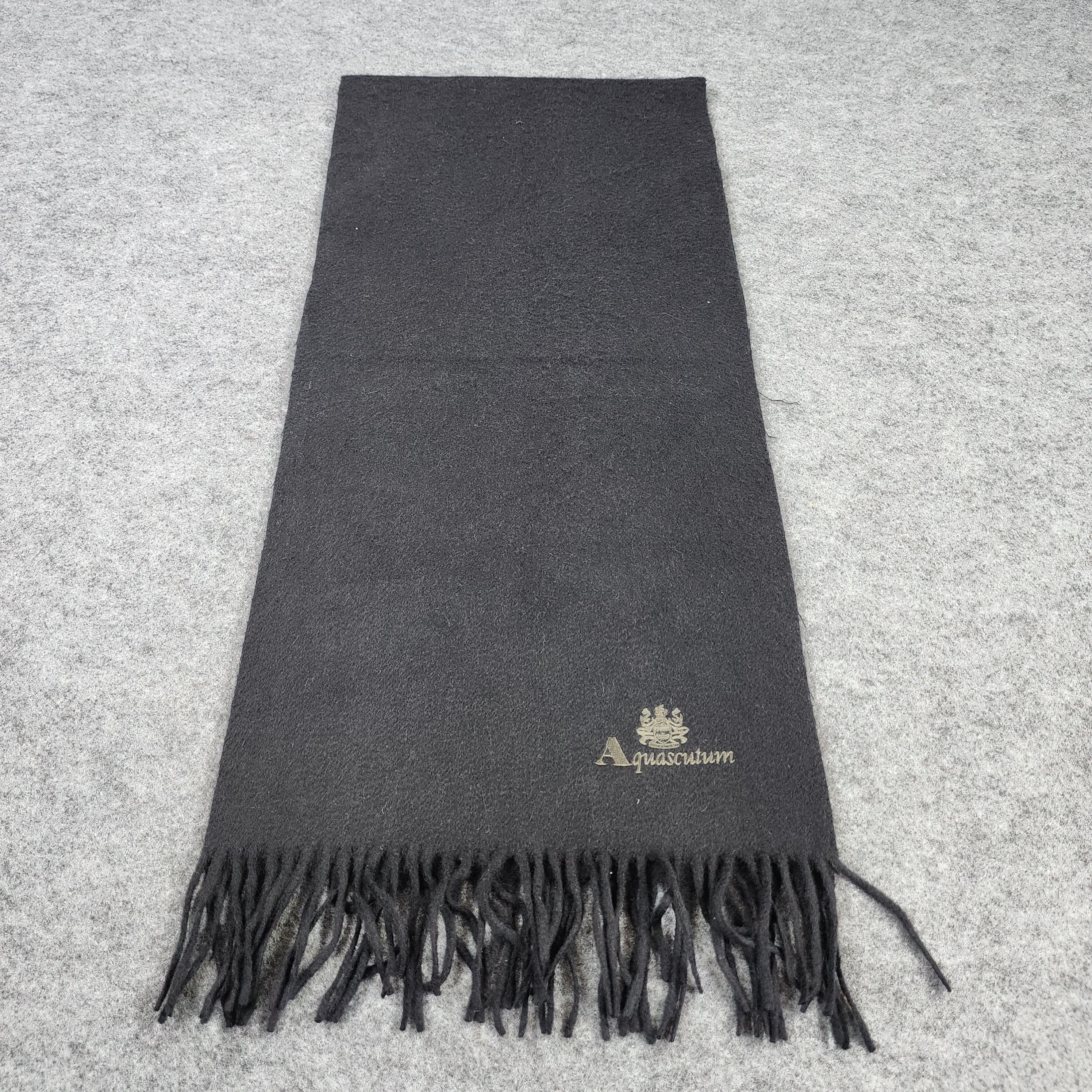 Aquascutum × Vintage Aquascutum Scarf / Muffler / Neckwear D006 Size ONE SIZE - 4 Thumbnail