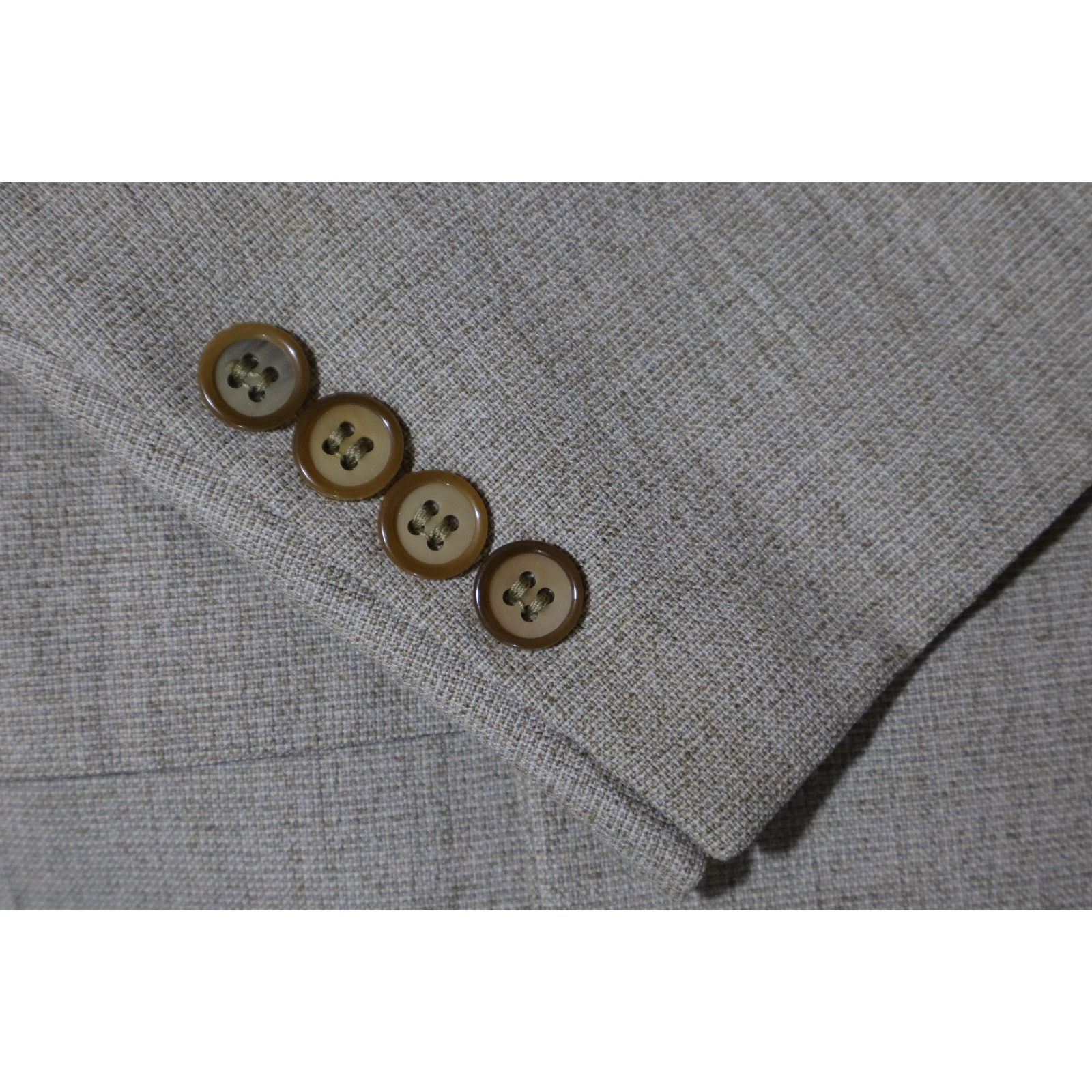 Cartier 40L Vintage 70s Cartier Collection Hopsack 2 Piece Suit Size 40L - 12 Thumbnail