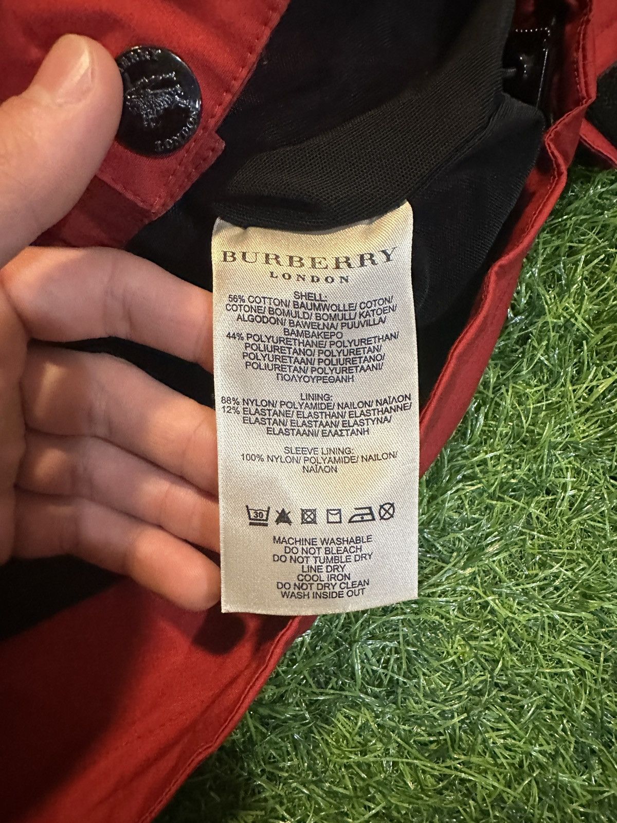 Burberry Burberry sport full zip windbreaker jacket size S Size S / US 4 / IT 40 - 4 Thumbnail