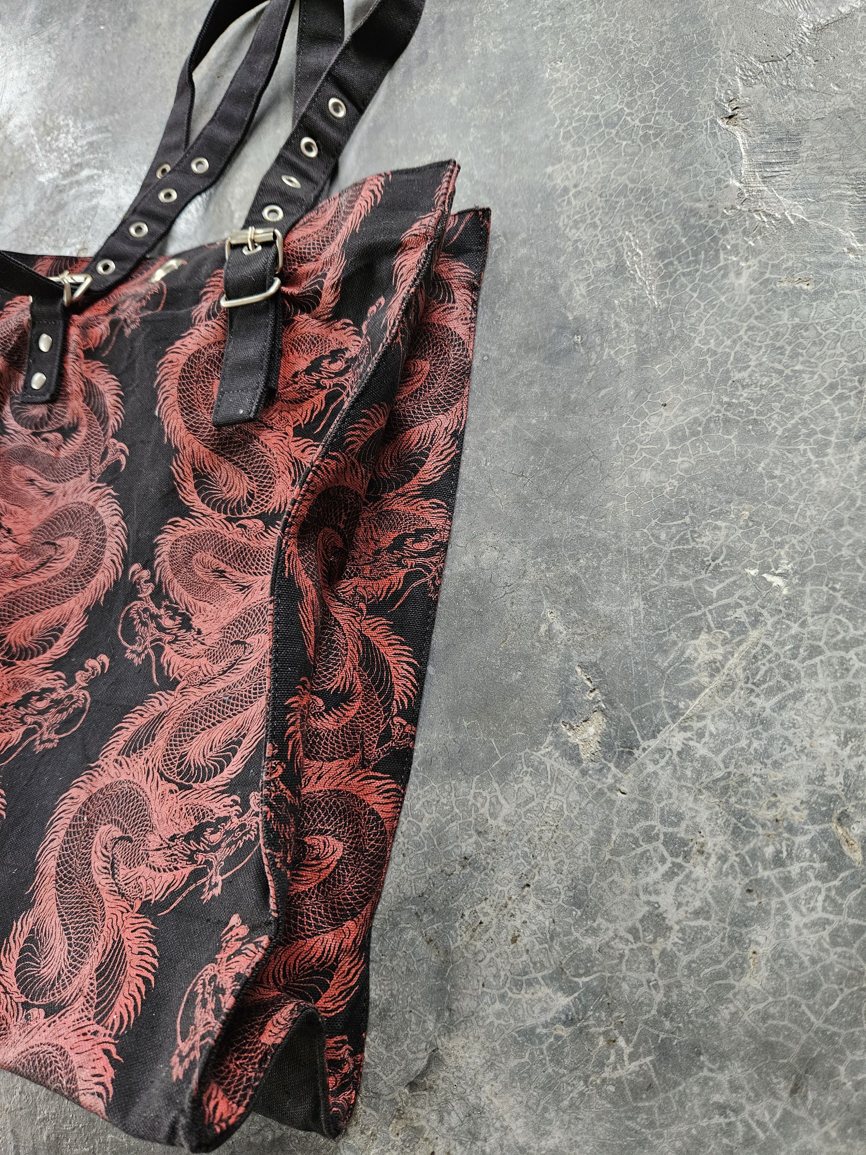 20471120 SHIN COMPANY FOTUS DRAGON TOTE BAG Size ONE SIZE - 9 Thumbnail