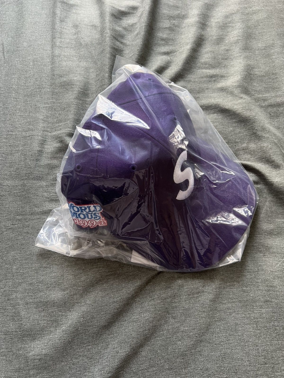 Supreme Supreme World Famous S Logo 6 Panel Purple Size ONE SIZE - 2 Thumbnail