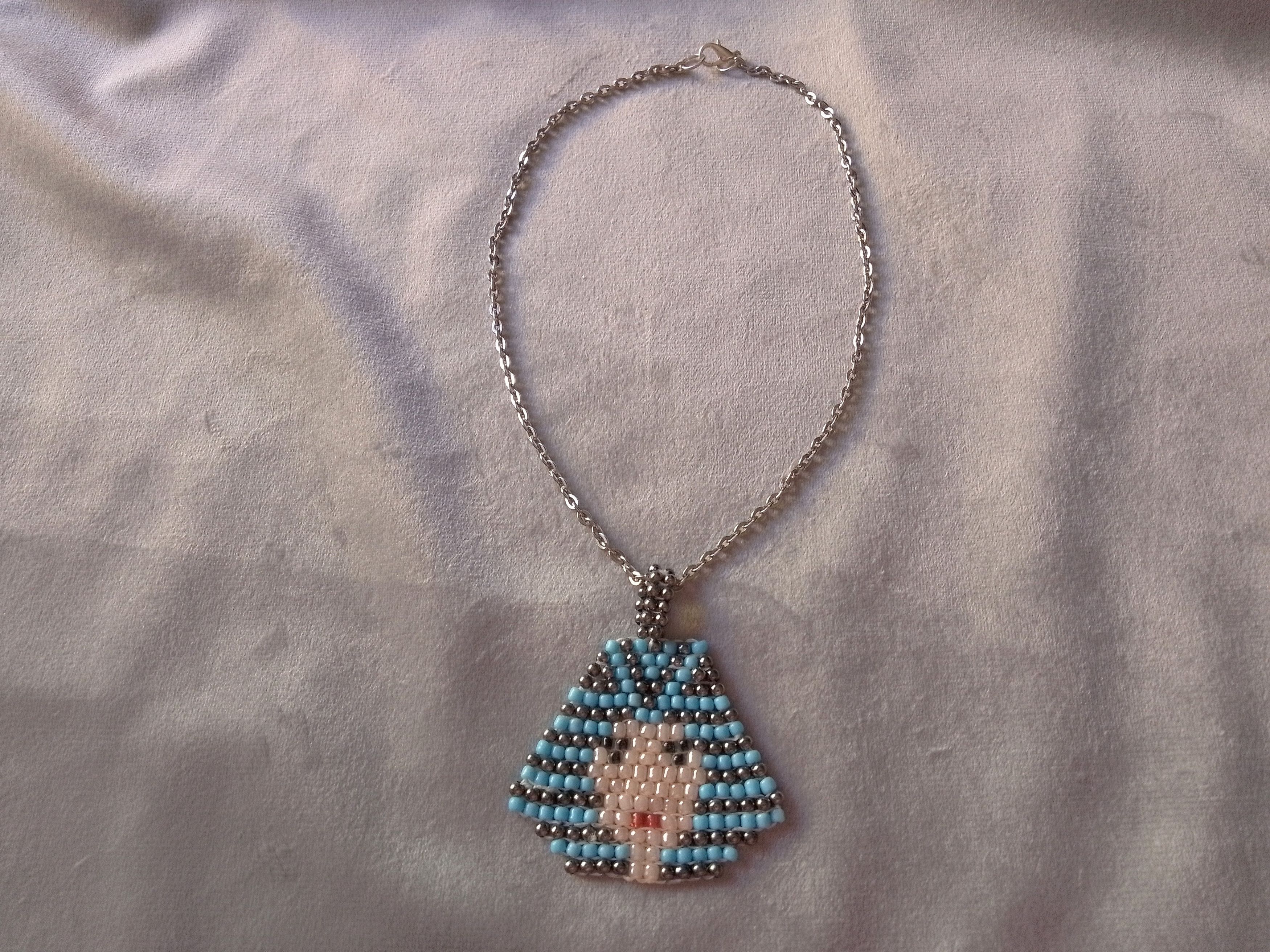 Handmade Necklace Pendant Cleopatra Egyptian Ethnic Style Size ONE SIZE - 3 Thumbnail