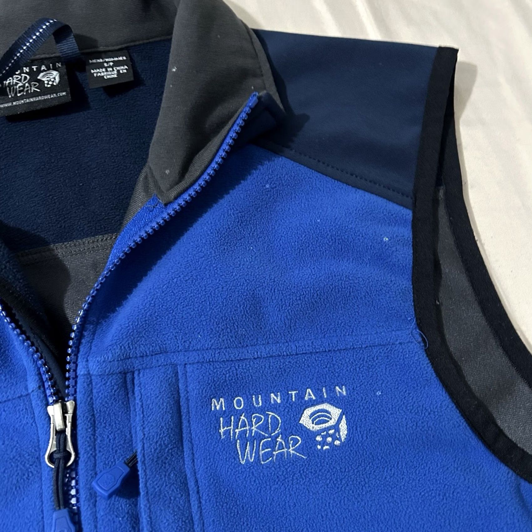 Mountain Hardwear Mountain Hardwear Vest Fleece Full Zip Gorpcore Men’s Blue S Size US S / EU 44-46 / 1 - 3 Thumbnail