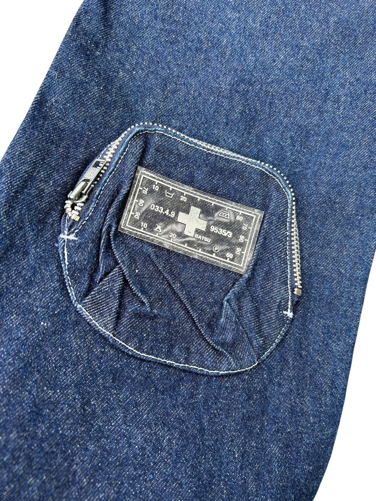 Kapital Flare Vintage Japanese Brand Batsu Denim Jeans Size US 29 - 5 Thumbnail