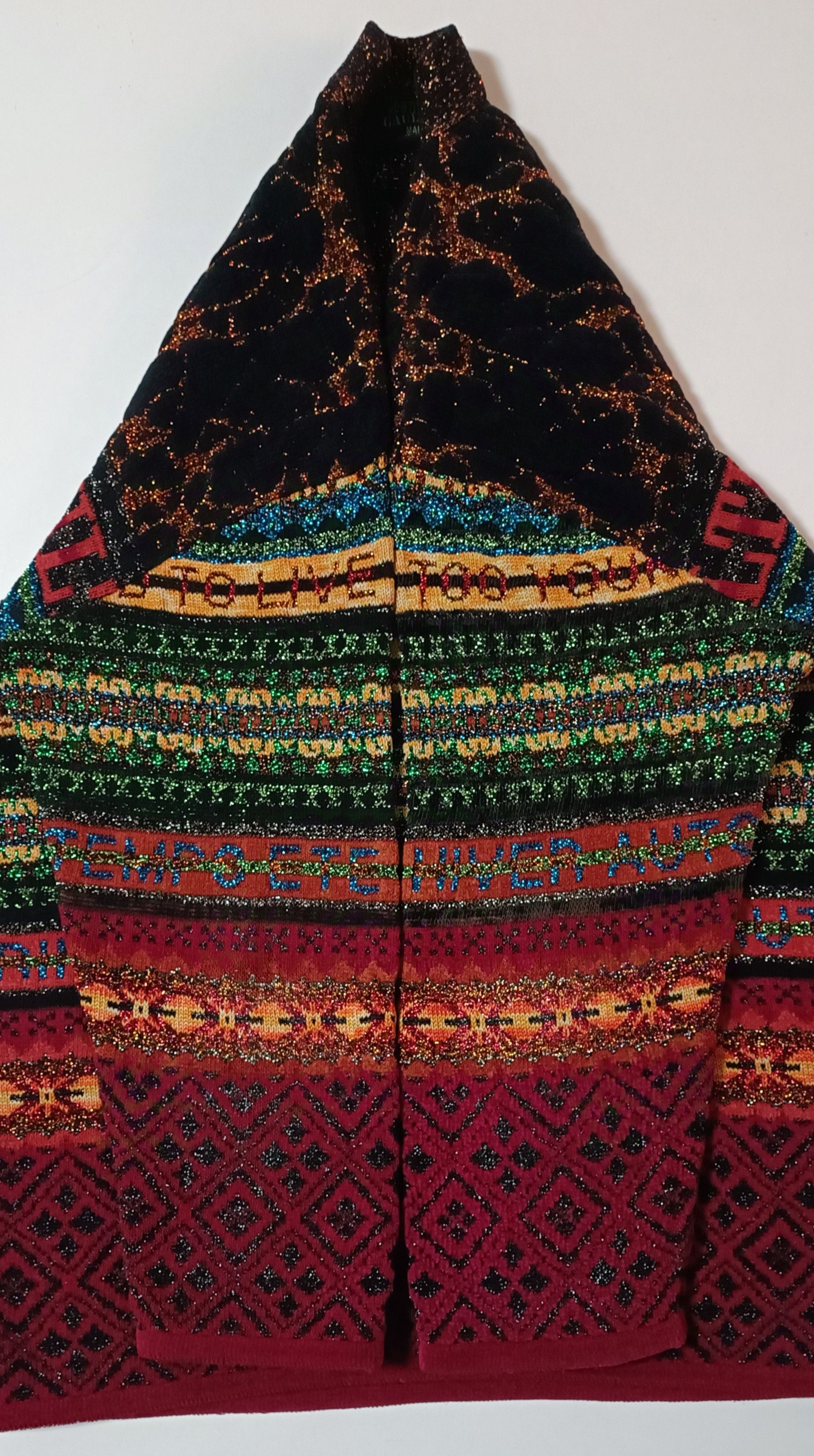 Jean Paul Gaultier Lurex oversize sweater Size US S / EU 44-46 / 1 - 18 Thumbnail
