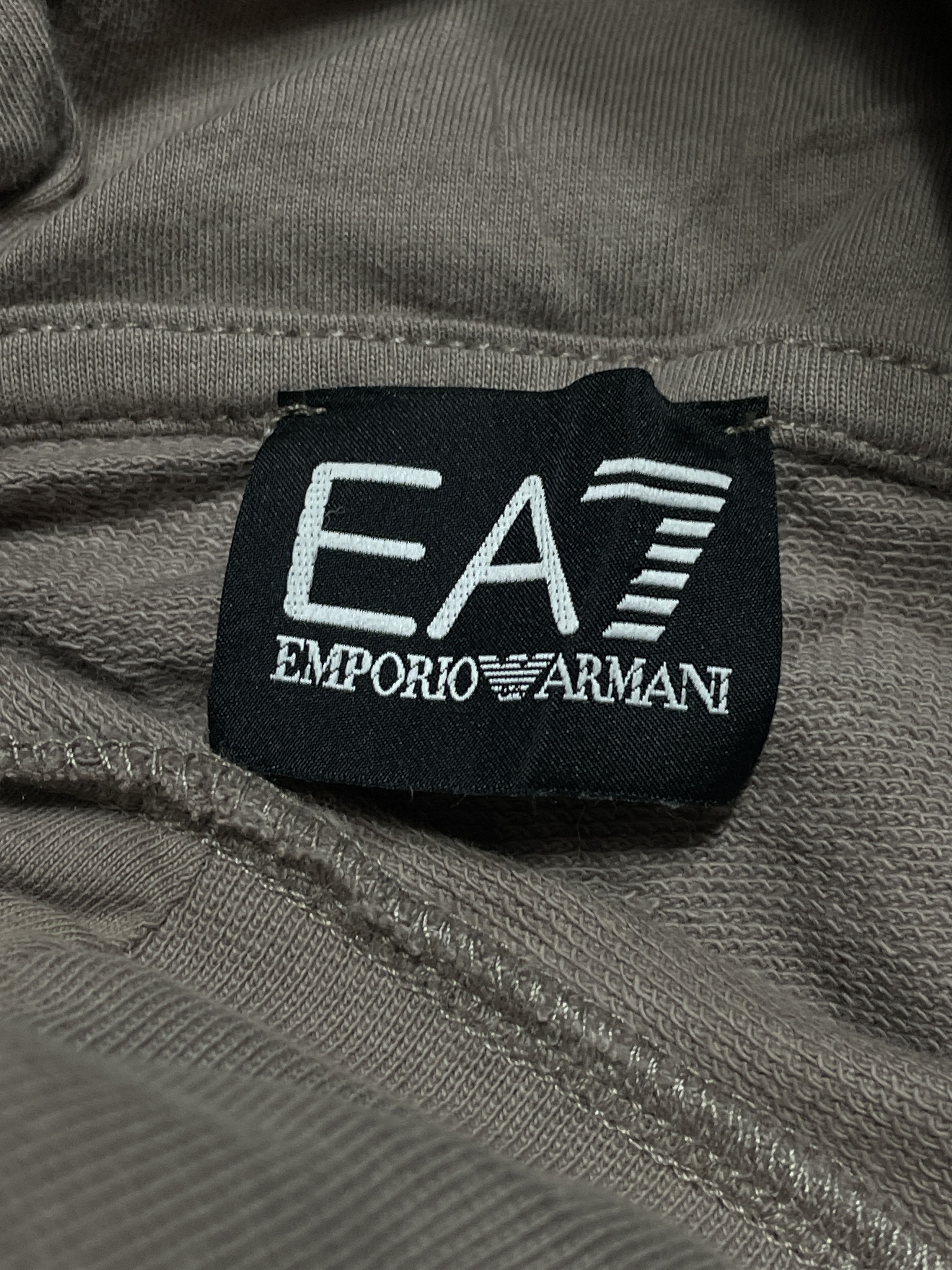 Emporio Armani Emporio Armani Hoodie Cropped Spellout Premium Size S / US 4 / IT 40 - 6 Thumbnail