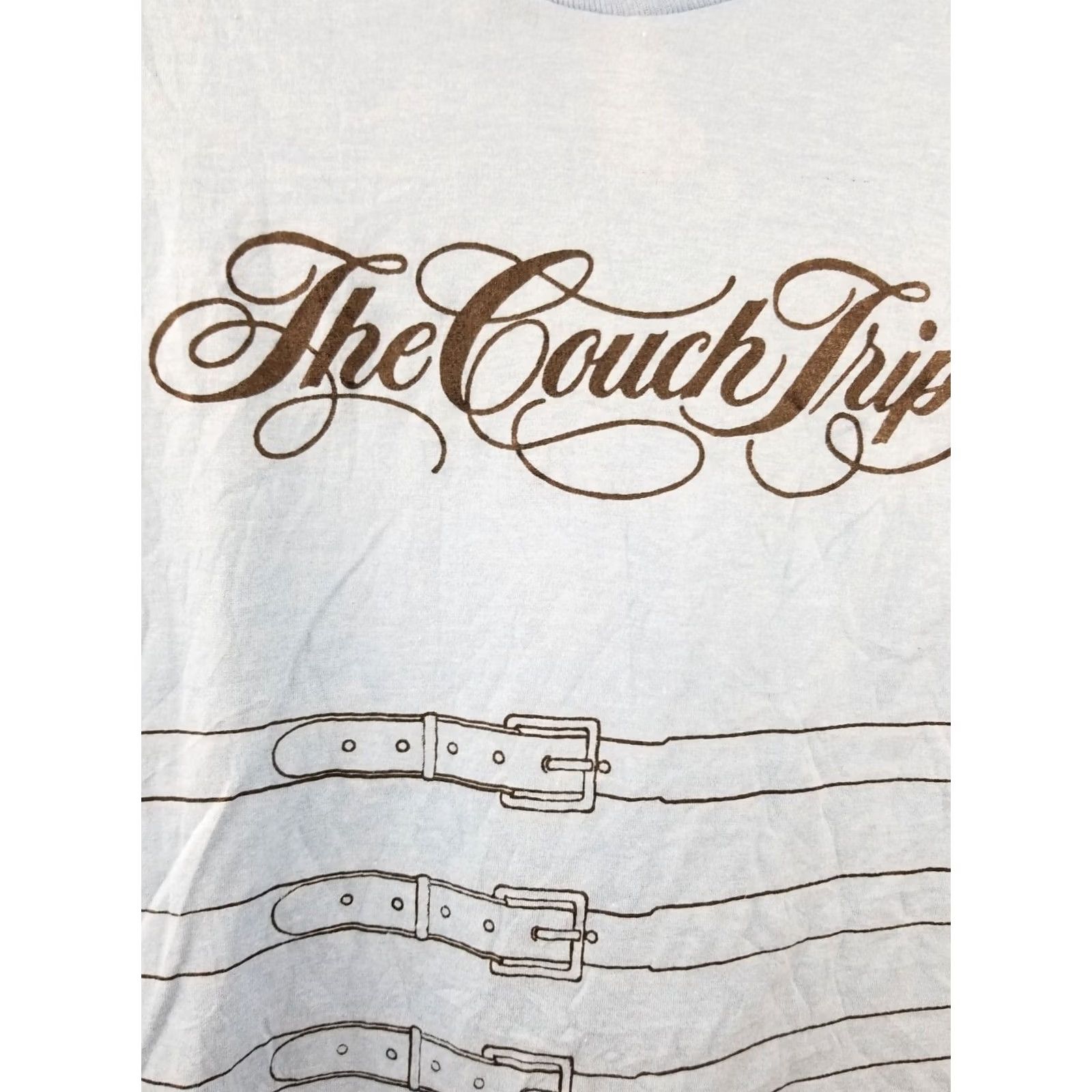Vintage VINTAGE 80' THE COUCH TRIP AMC THEATRES SKY BLUE 50/50 T-SHIRT SZ MEDIUM Size US M / EU 48-50 / 2 - 2 Thumbnail