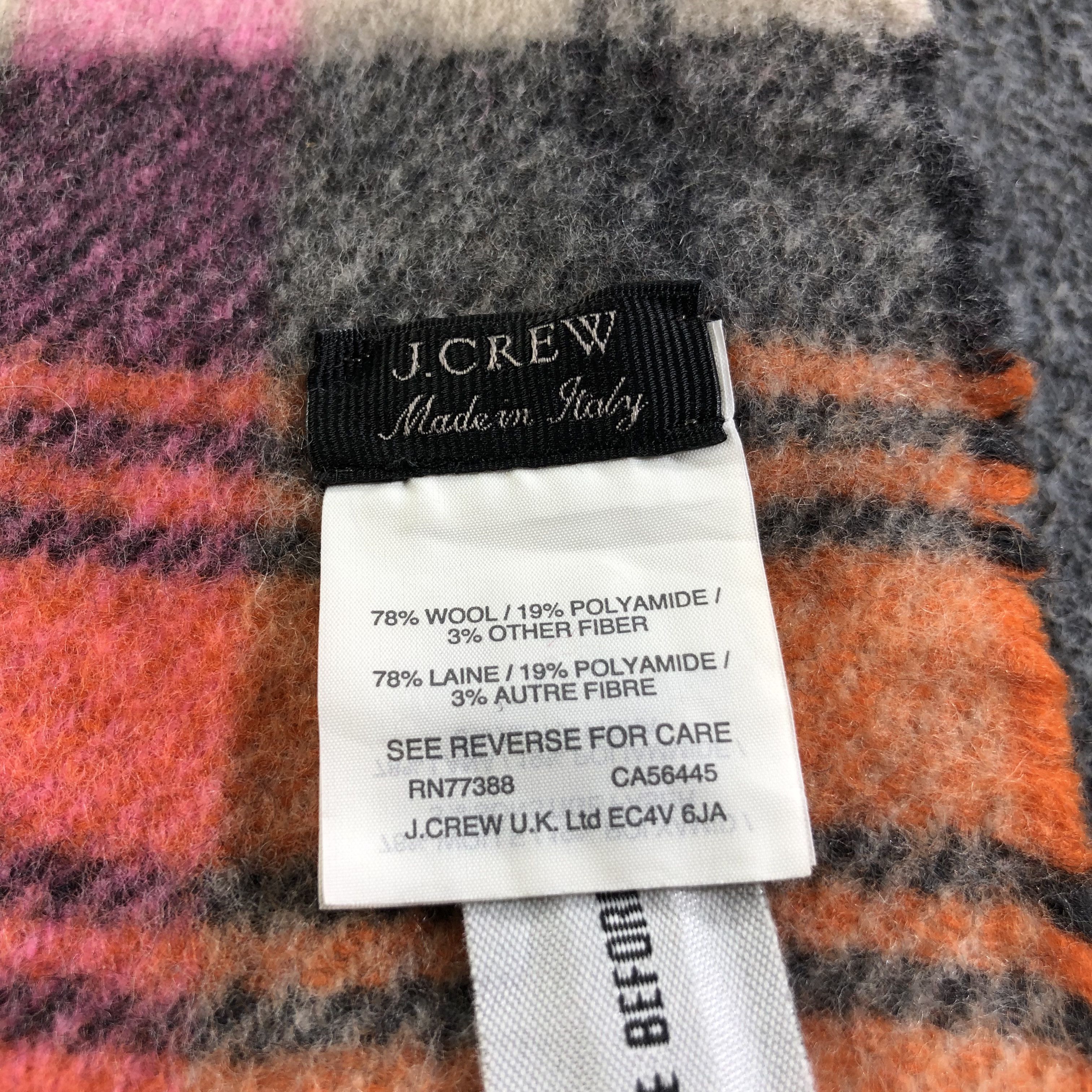 J.Crew J.Crew Striped Scarf Muffler V2004 Size ONE SIZE - 4 Thumbnail