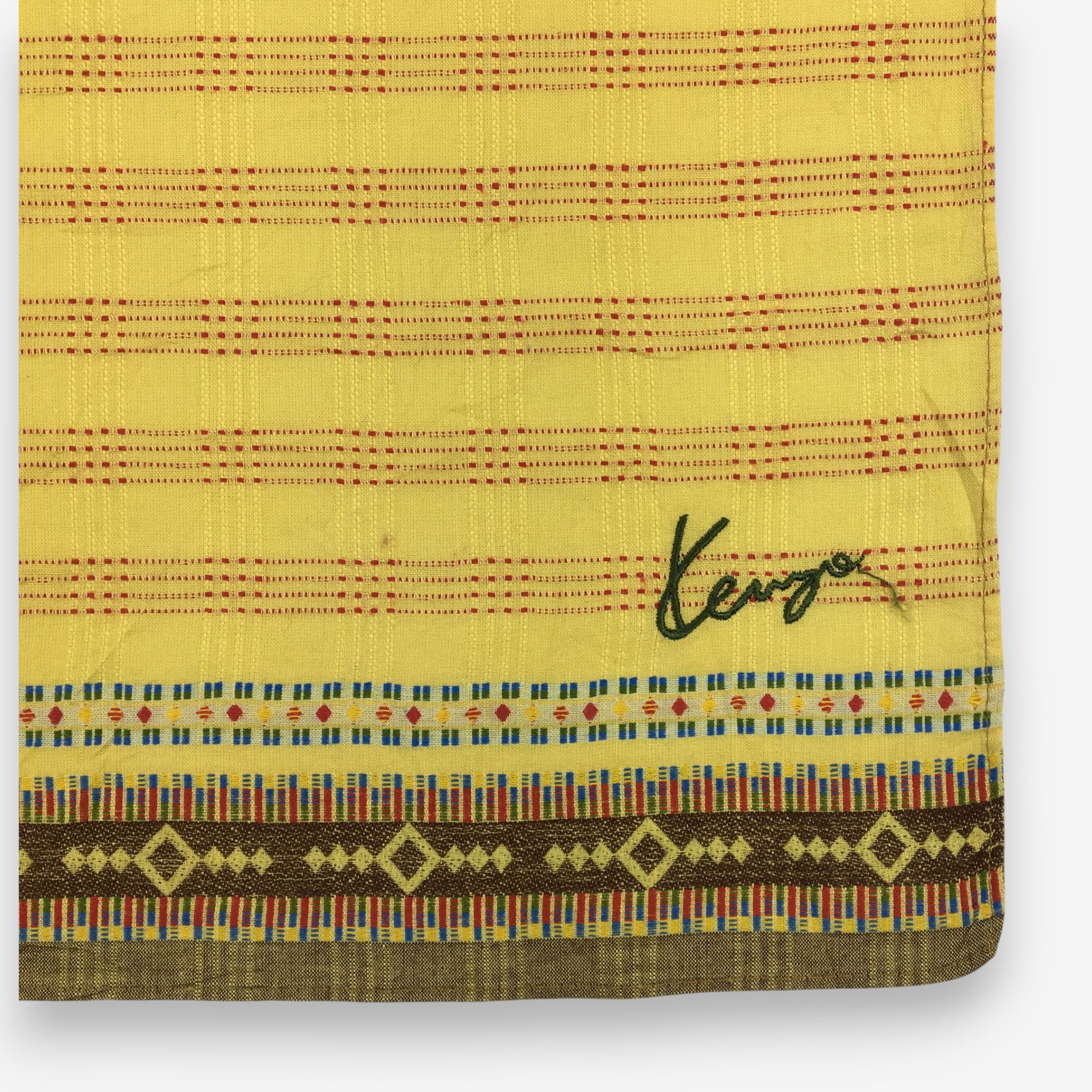 Kenzo Vintage Kenzo Handkerchief Pocket Square Bandana Size ONE SIZE - 3 Thumbnail