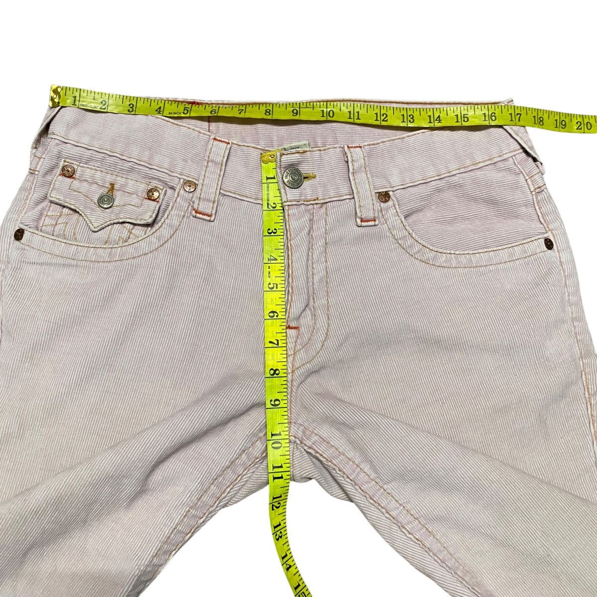 True Religion True Religion Dyed&Stone Corduroy Jeans Size US 34 / EU 50 - 21 Thumbnail