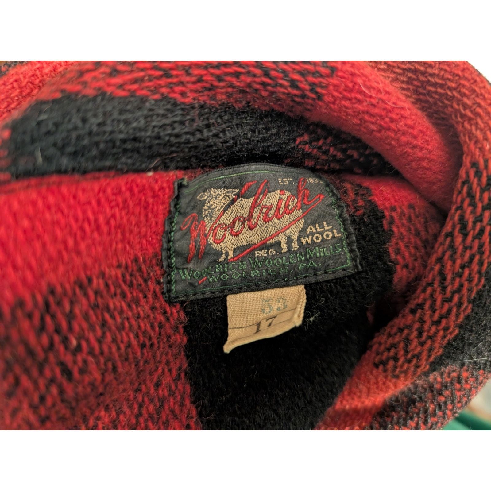 Woolrich Woolen Mills Vintage Woolrich Buffalo Plaid Wool Flannel Shacket 53/17 M Size US M / EU 48-50 / 2 - 2 Thumbnail
