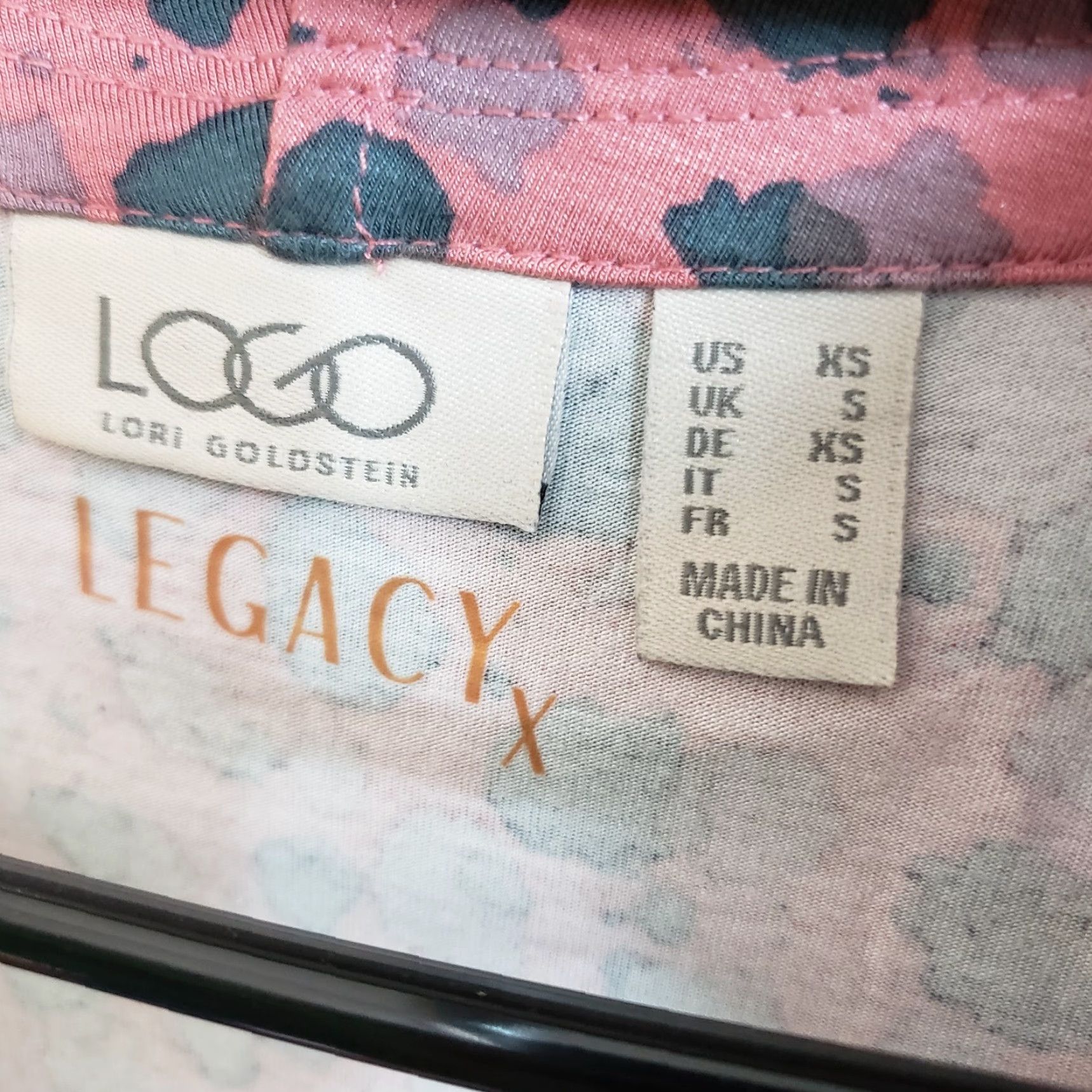Vintage LOGO by Lori Goldstein Womens Blouse XS Pink Long Sleeve Cowl Neck Pullover Size XS / US 0-2 / IT 36-38 - 5 Thumbnail