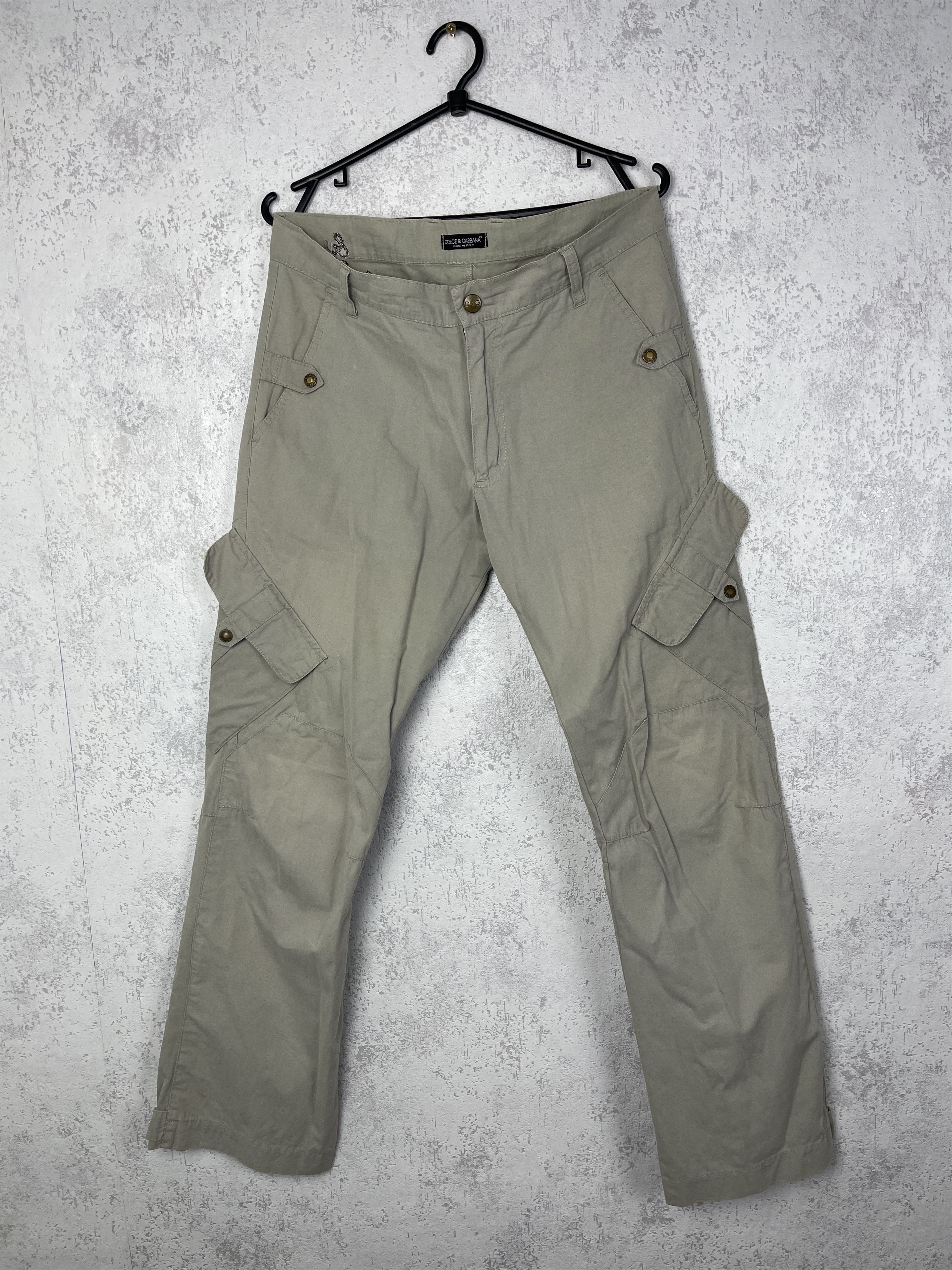 Dolce & Gabbana Dolce & Gabbana Vintage Cargo Pants Size 32" / US 10 / IT 46 - 1 Thumbnail