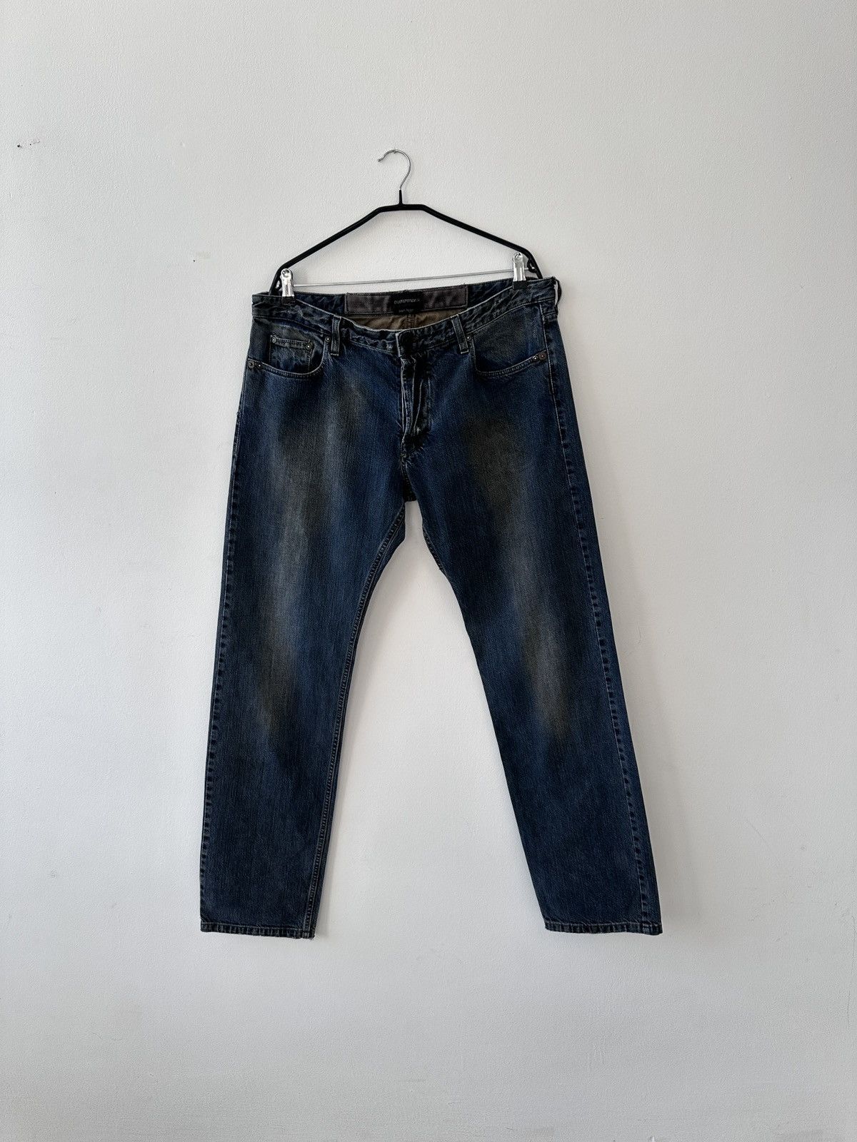 Emporio Armani Emporio Armani Sean Basic Fit Jeans Mens Size 38 Blue Denim Size US 38 / EU 54 - 3 Thumbnail
