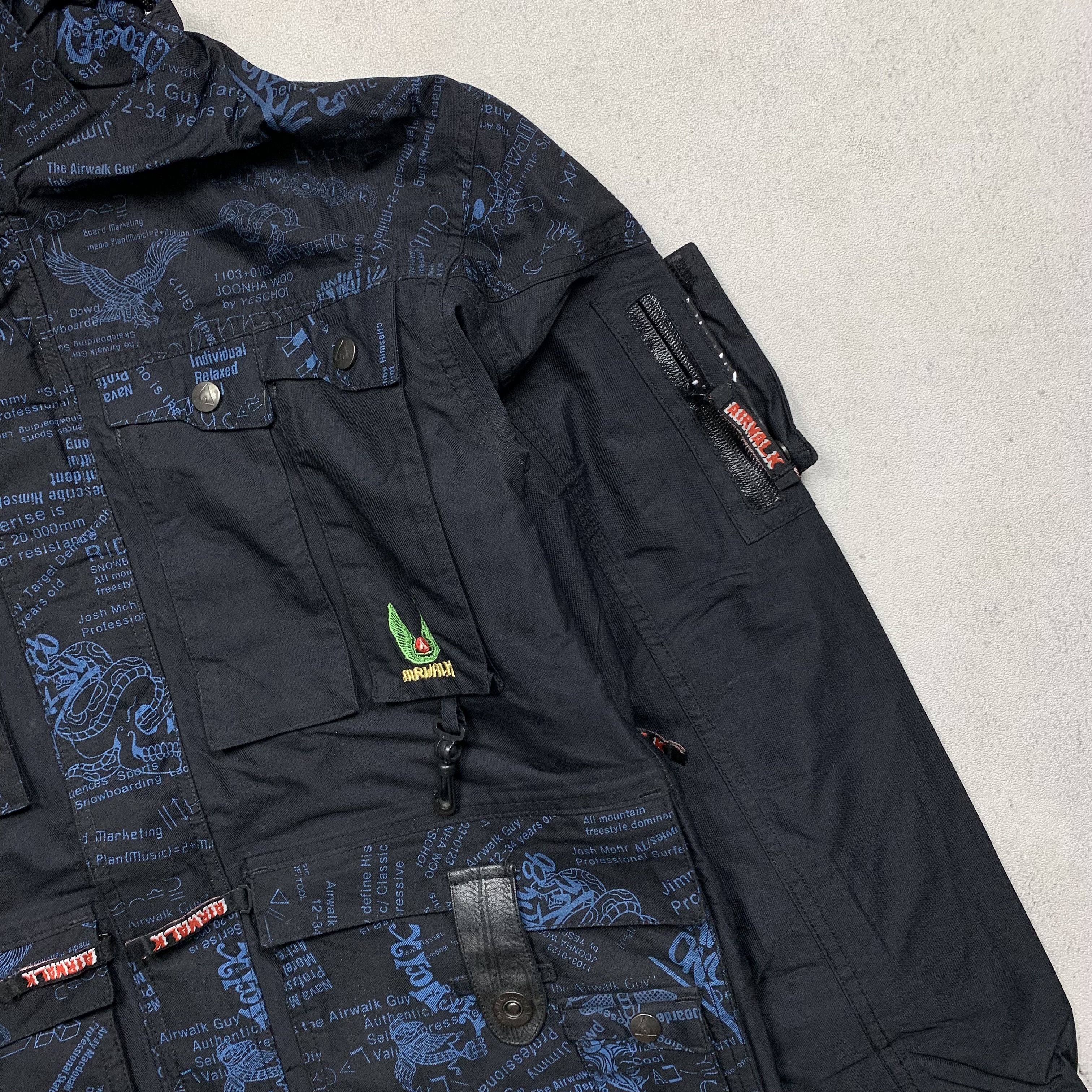 Airwalk Airwalk Multi Pocket Ski Jacket Snowboard Utility Size US M / EU 48-50 / 2 - 4 Thumbnail