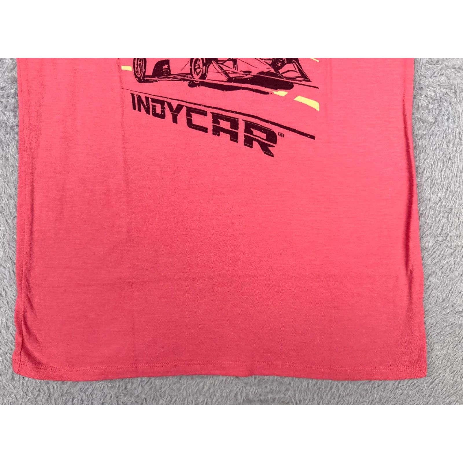 Pinko Kastfel Indycar Shirt Womens Small Pink Indy Racing Short Sleeeve V-Neck Polycotton Tag T-Shirt Casual Size S / US 4 / IT 40 - 5 Thumbnail