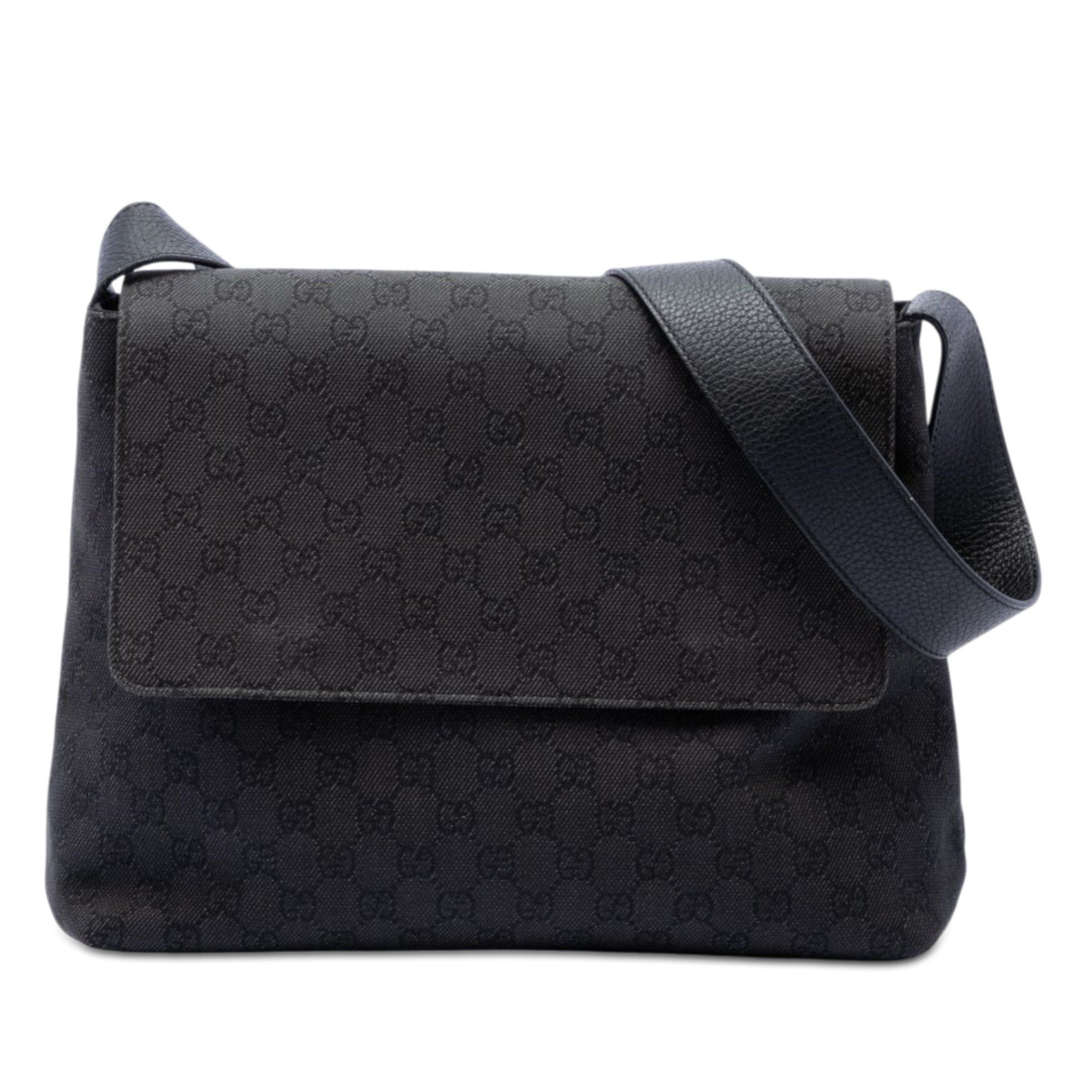 Gucci GG Denim Messenger Bag Size ONE SIZE - 1 Thumbnail